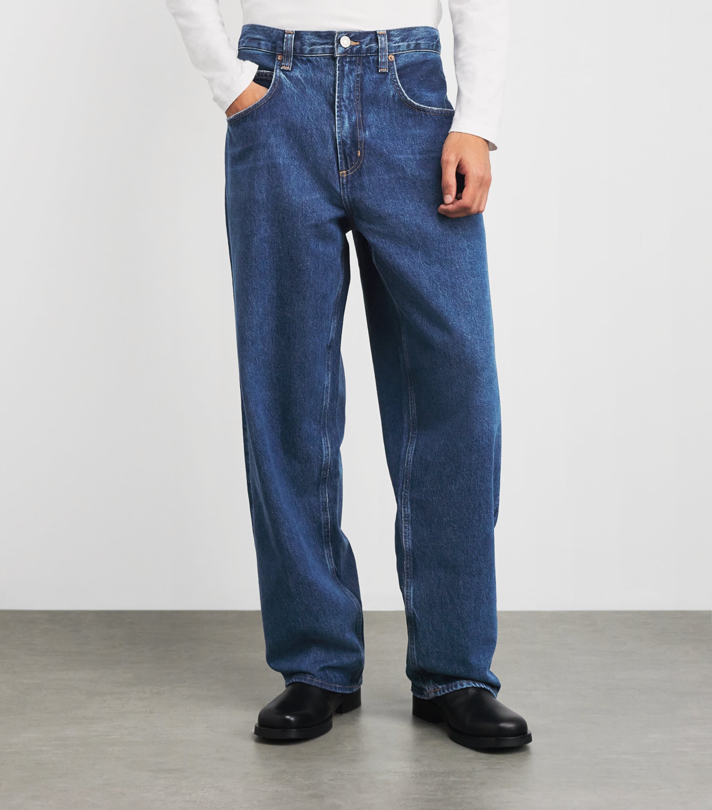 Fusion Balloon Jeans TURN (DK BRIGHT IND) Image 3