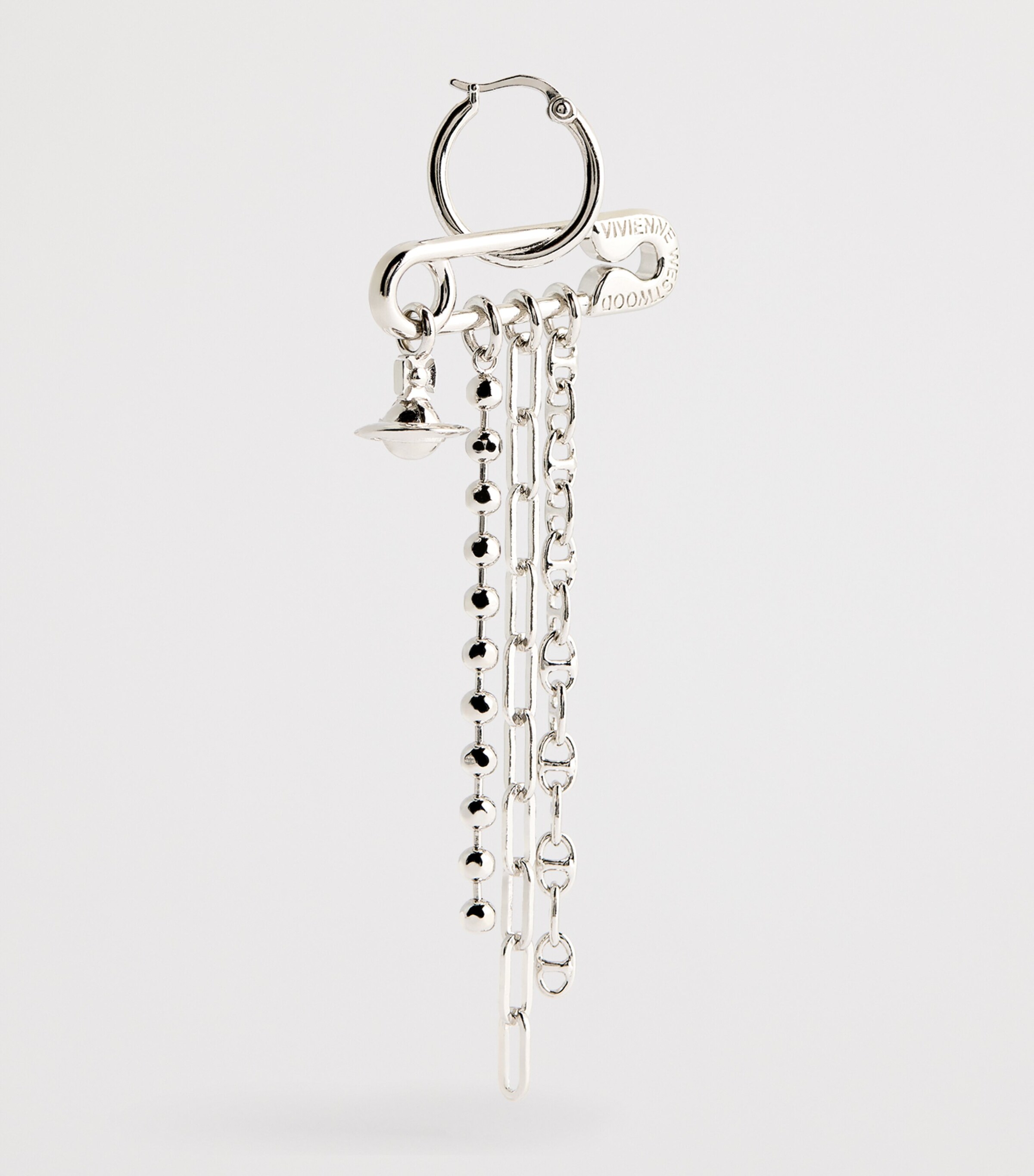 Ginetta Earrings P019 PLATINUM Image 3