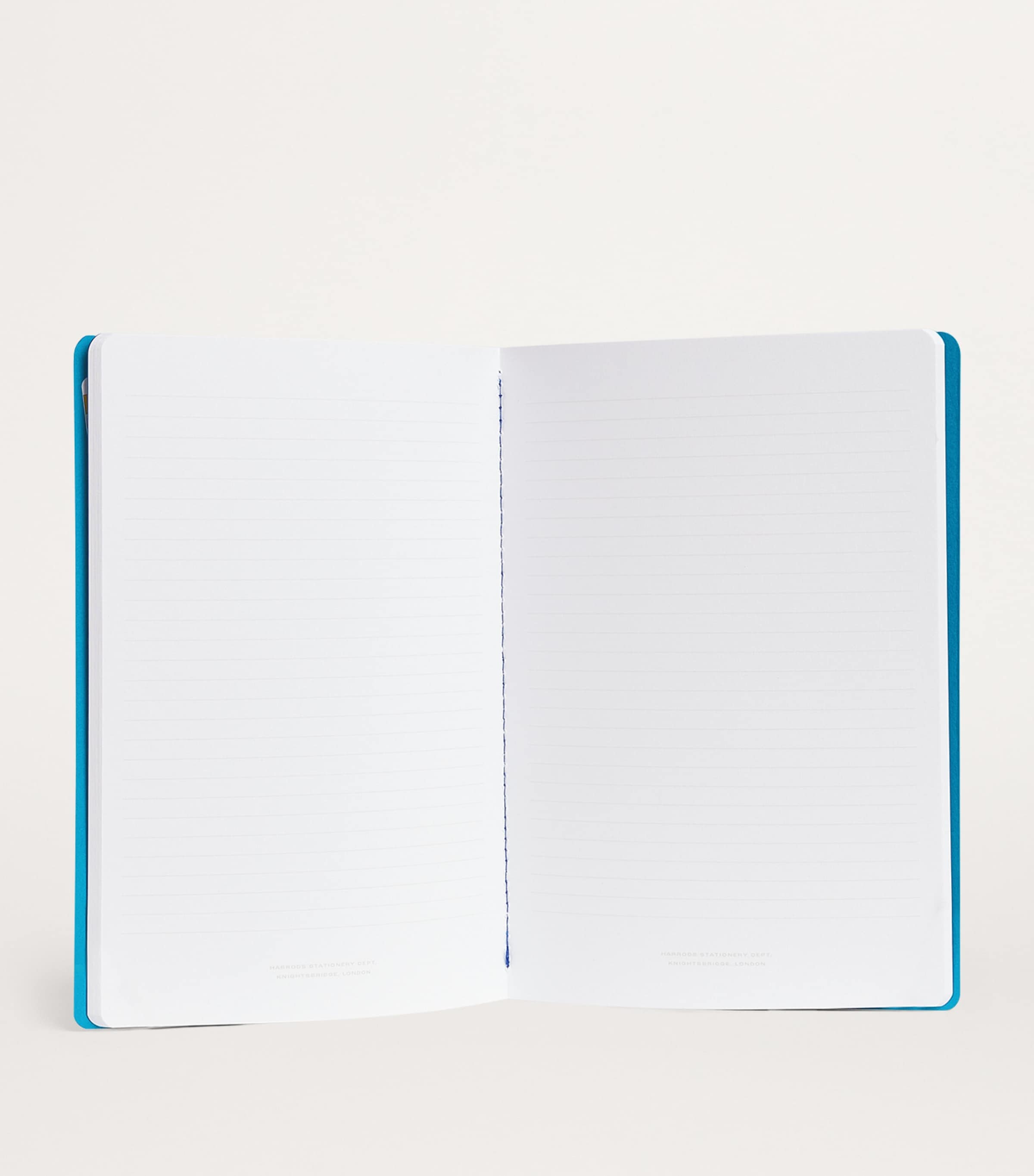 Harrods Logo A5 Notebook Blue Image 2