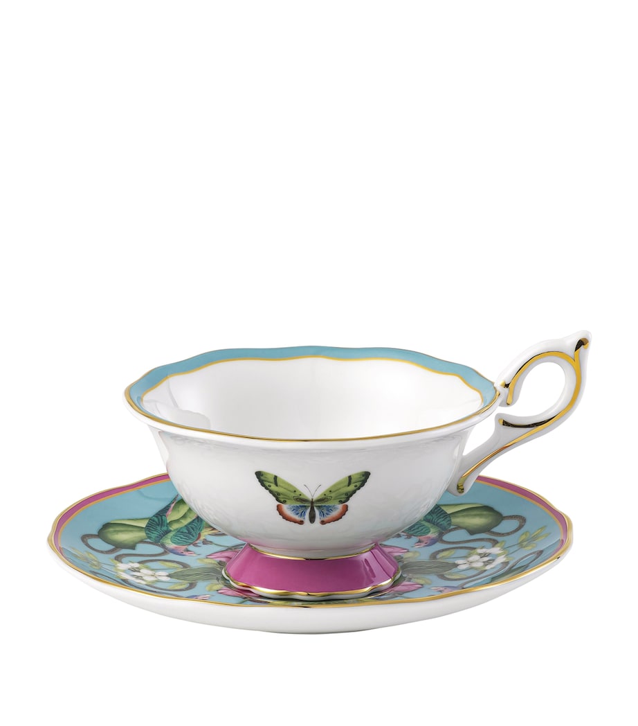 Wonderlust Menagerie Teacup and Saucer MULTI Image 1