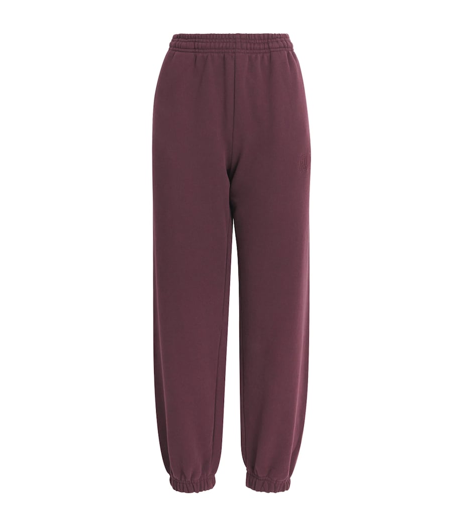 Organic Cotton Sweatpants   DARK CHERRY Image 1
