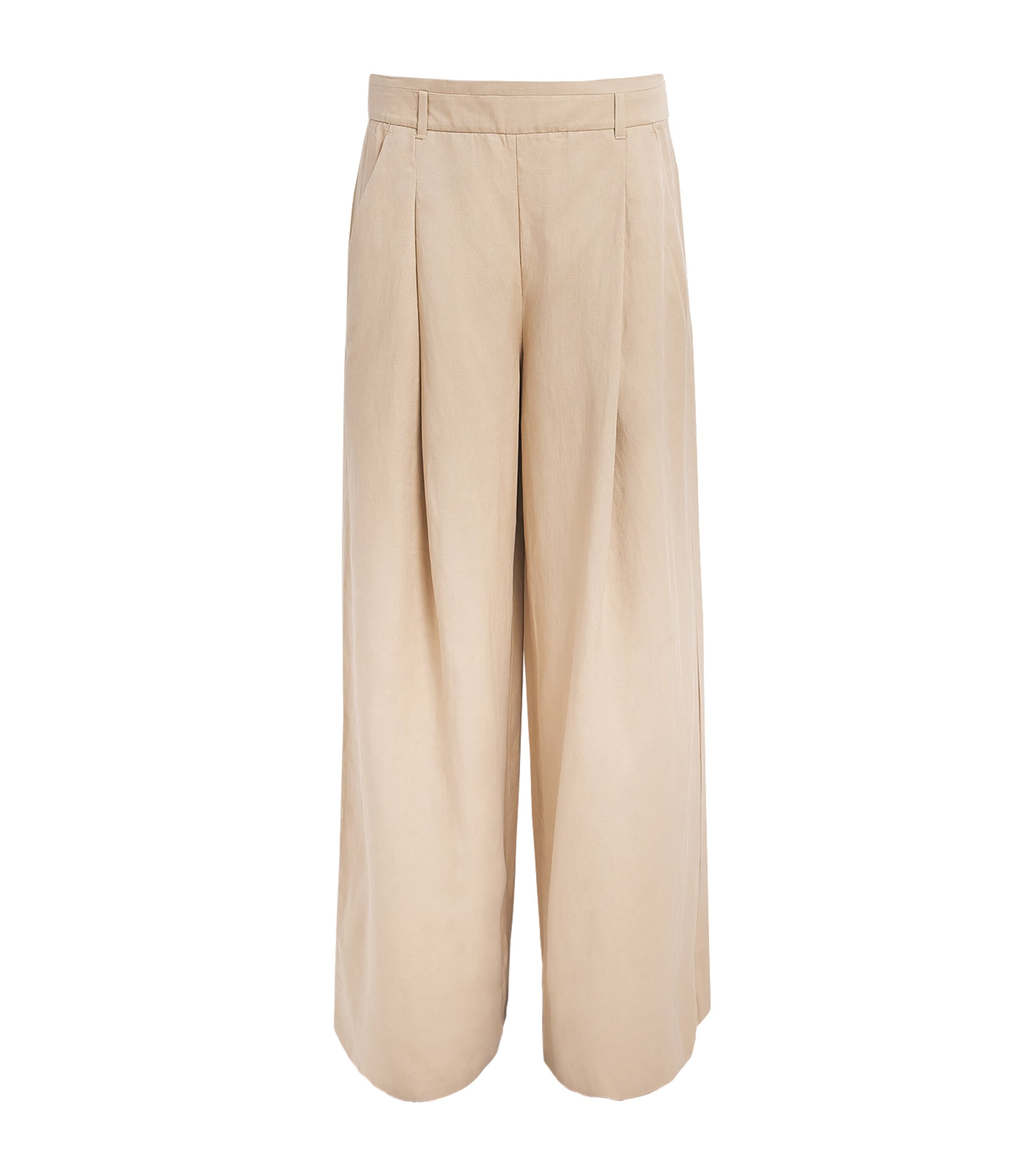 Me+em Wide-leg Tailored Trousers In Neutral