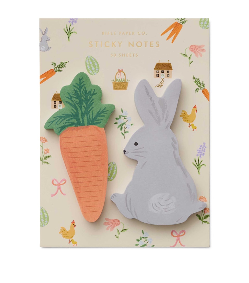 Spring Farm Sticky Notes Set