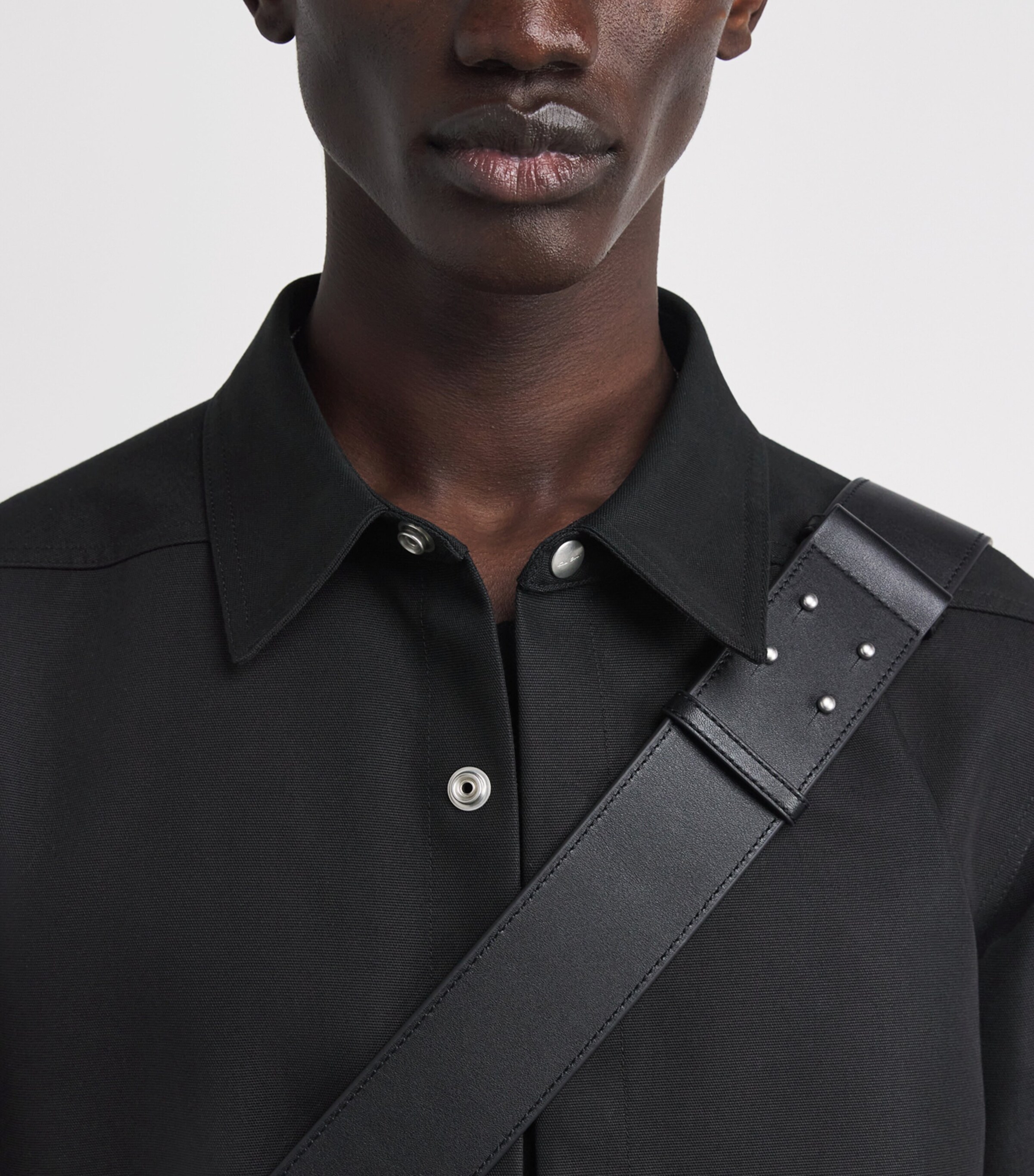 Rick Owens Black Tour Alice Shirt Jacket | Harrods US