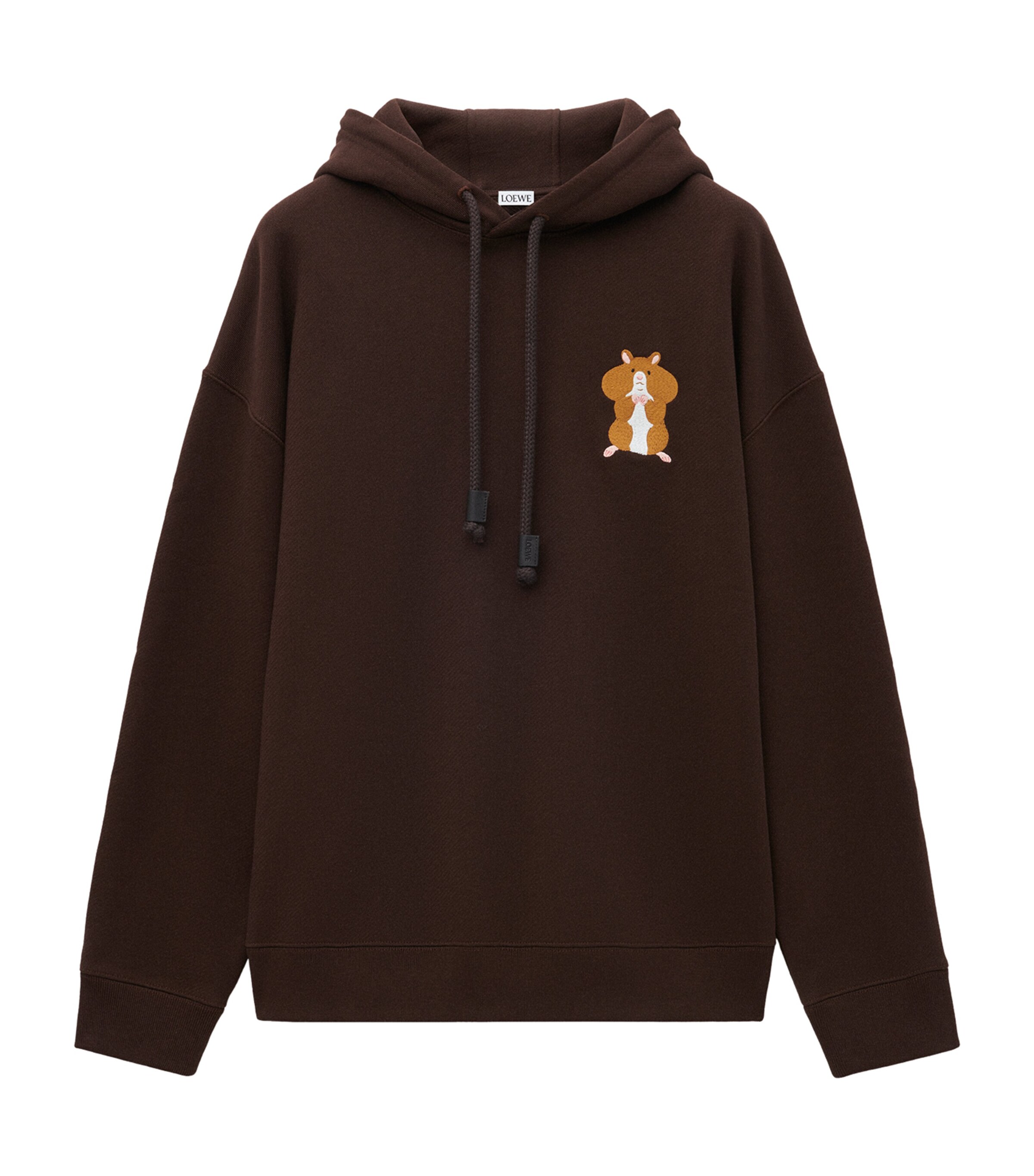 【Suna Fujitaコラボ】LOEWE◆ハムスター コットンパーカー ロゴ LOEWE x Suna Fujitaコラボ》【LOEWE】フーディー ハムスター