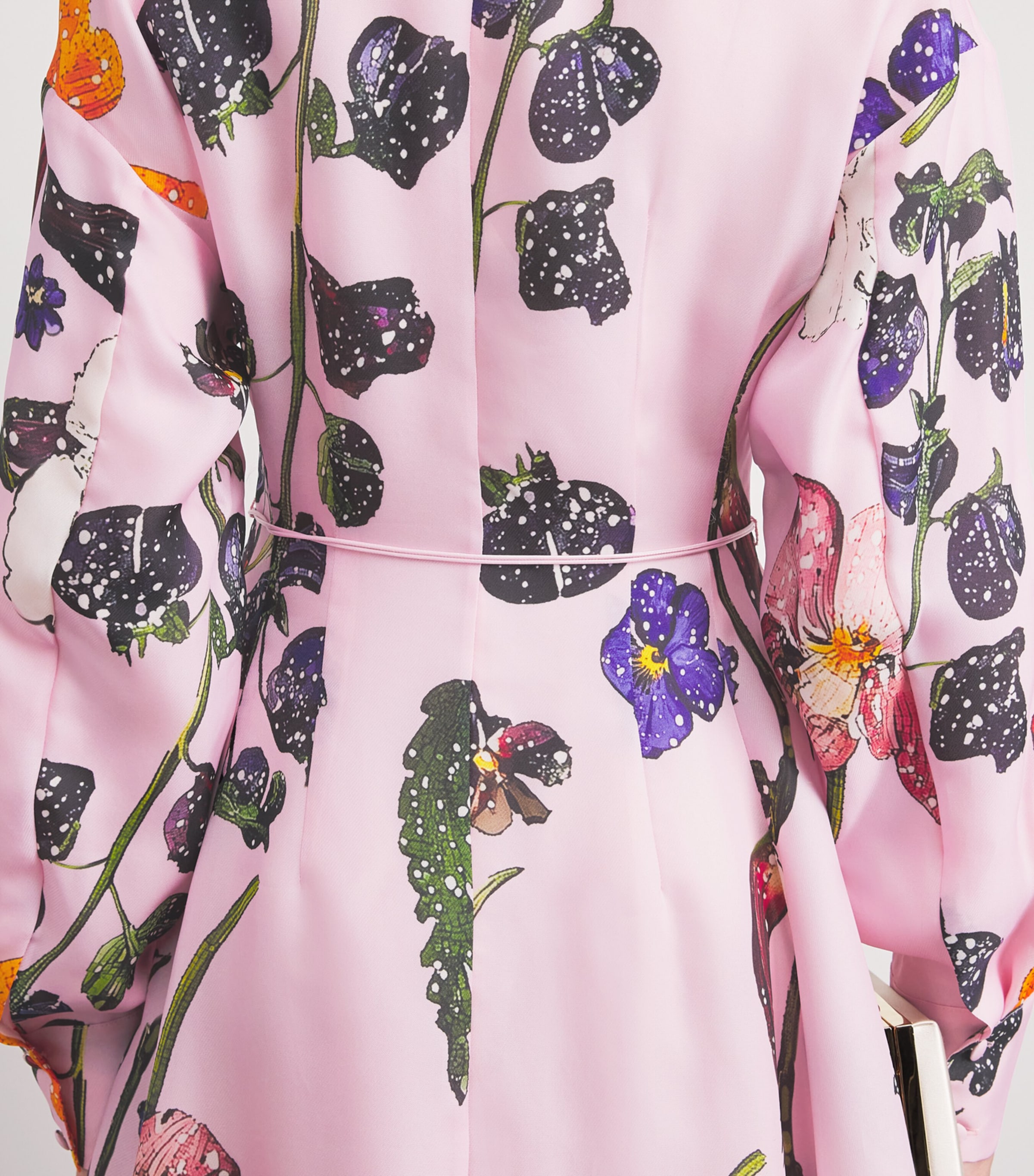 LEO LIN Womens Silk Floral Josephine Maxi Gown Wildbloom Image 5