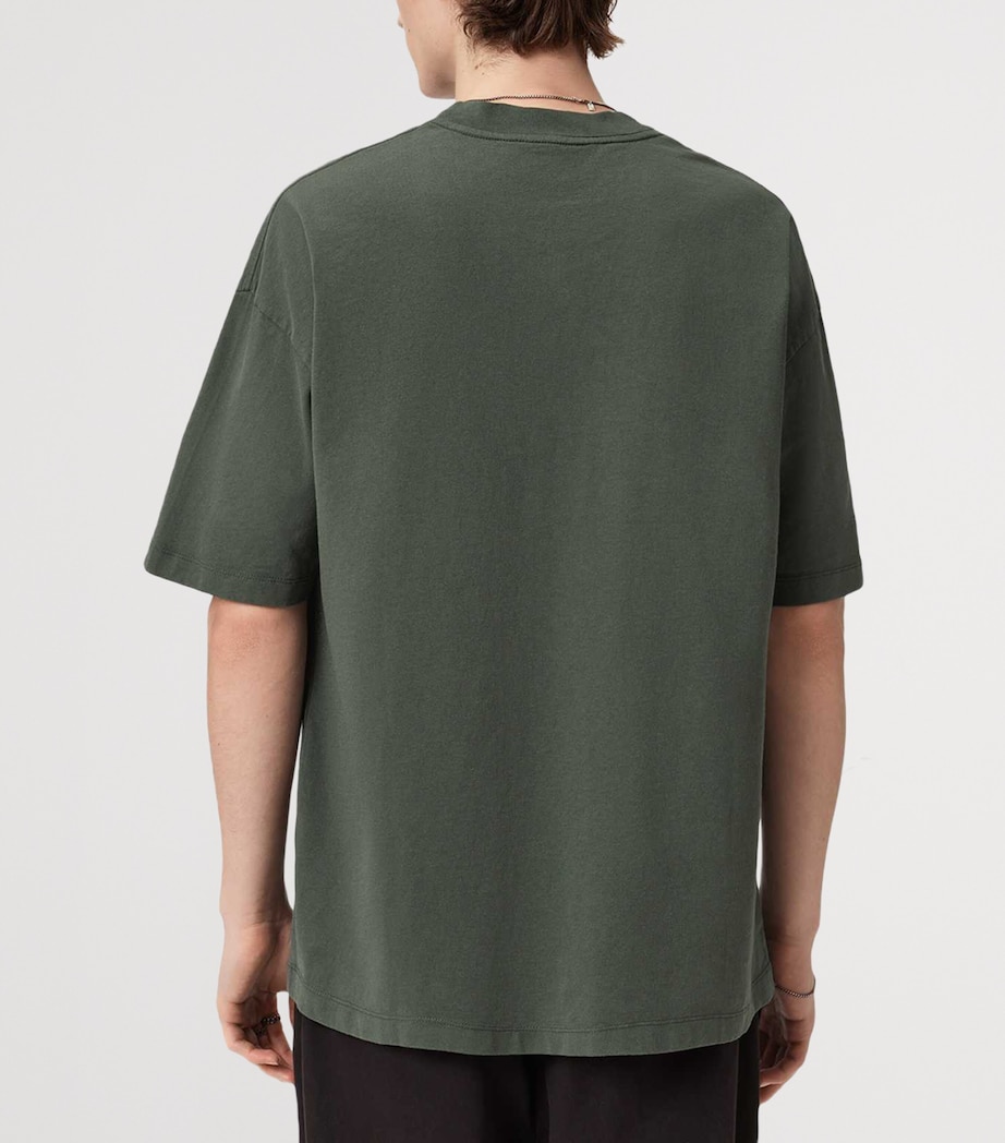 Organic Cotton Xander T-Shirt GARNET GREEN Image 6