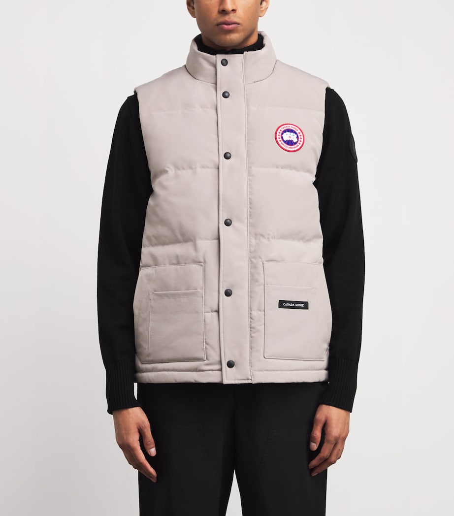 Down-Filled Freestyle Crew Gilet LIMESTONE 9432 Image 3