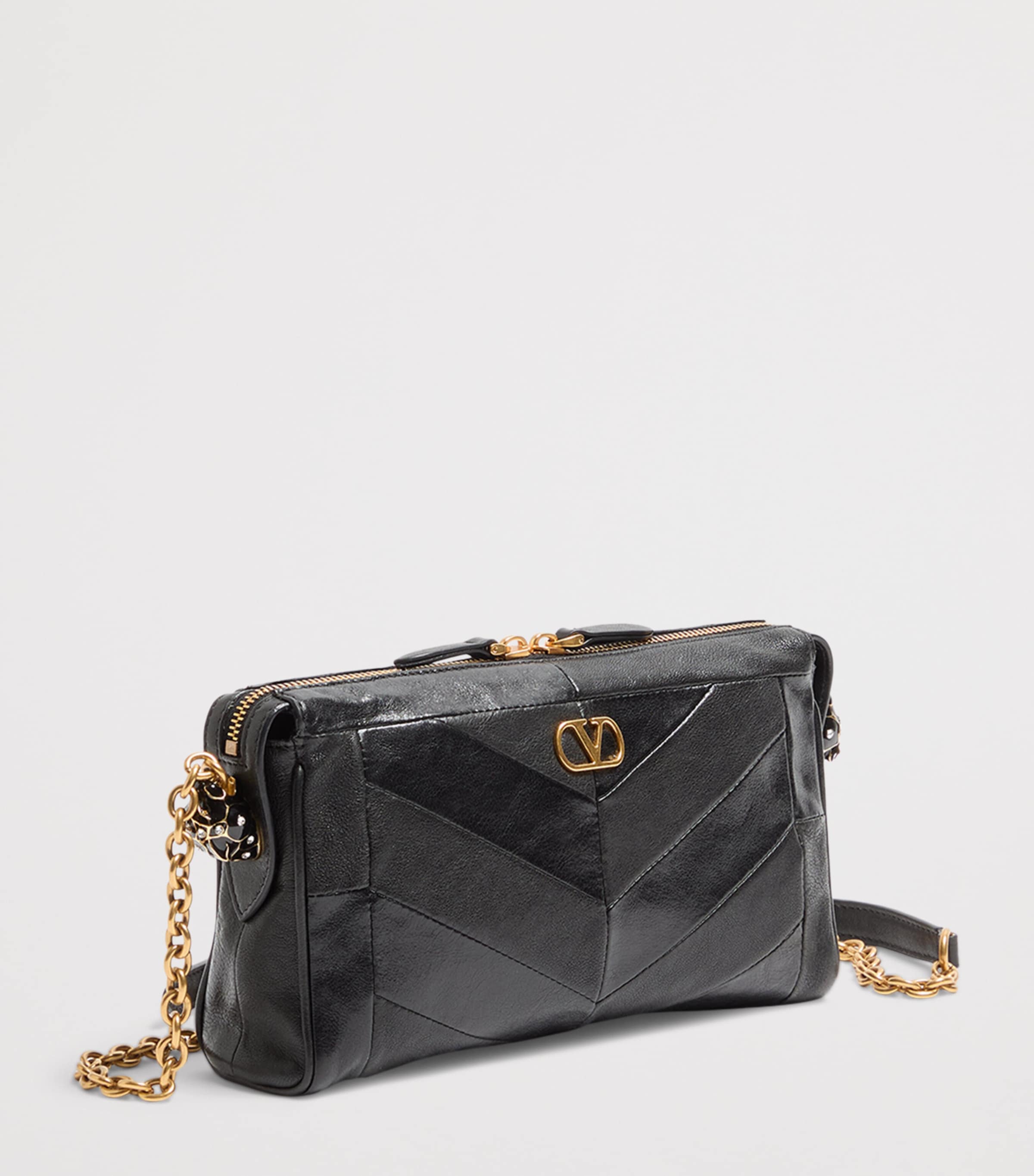 Small Lambskin Panthea Shoulder Bag 0NO Image 2