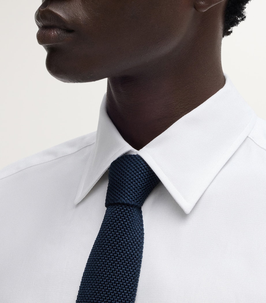 Stretch-Cotton Slim Shirt 100 Image 5