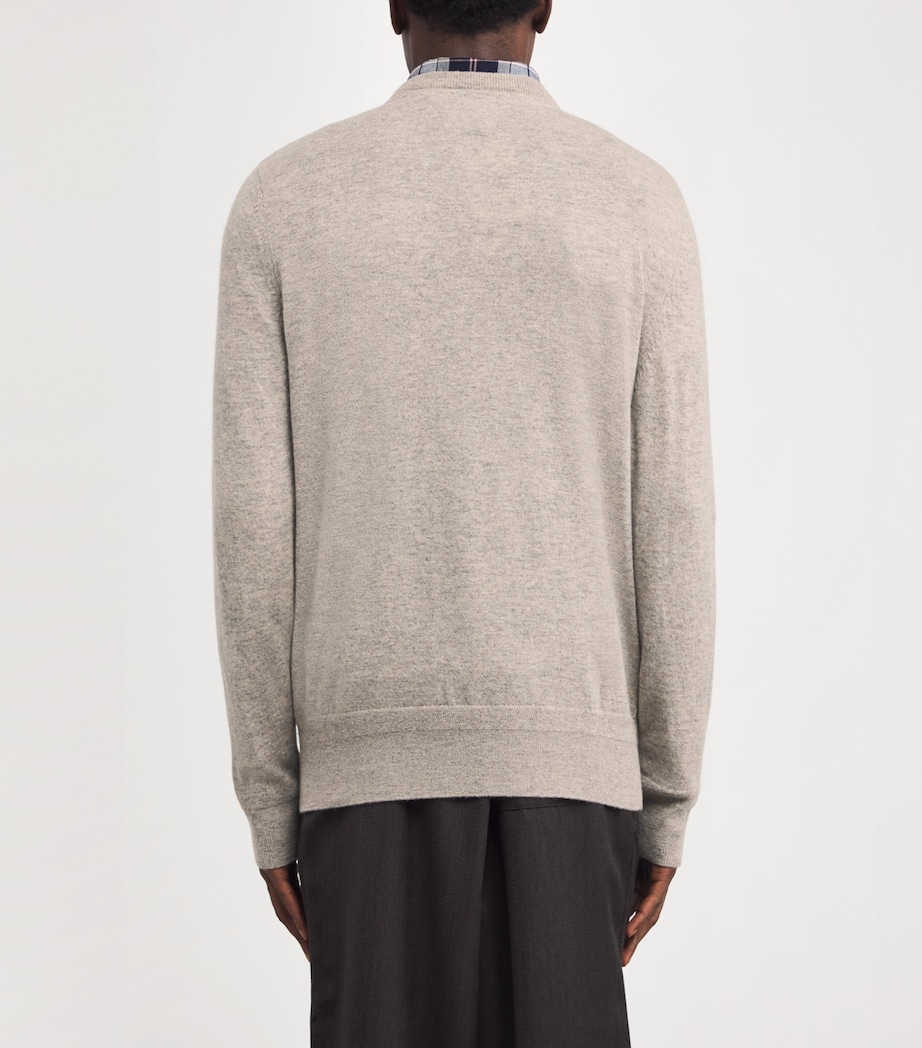 Wool-Cashmere Waterbury Sweater MIST Image 4