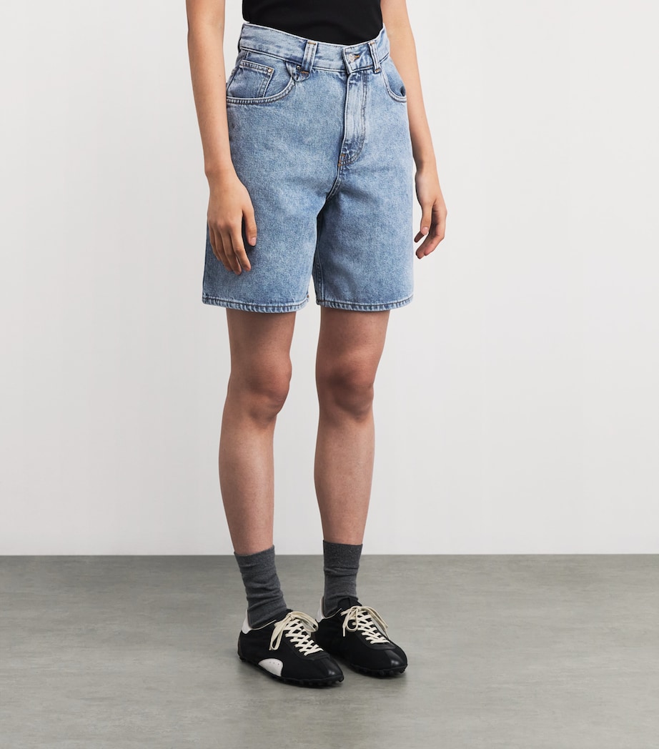 Denim Bermuda Shorts BLUE DENIM Image 3