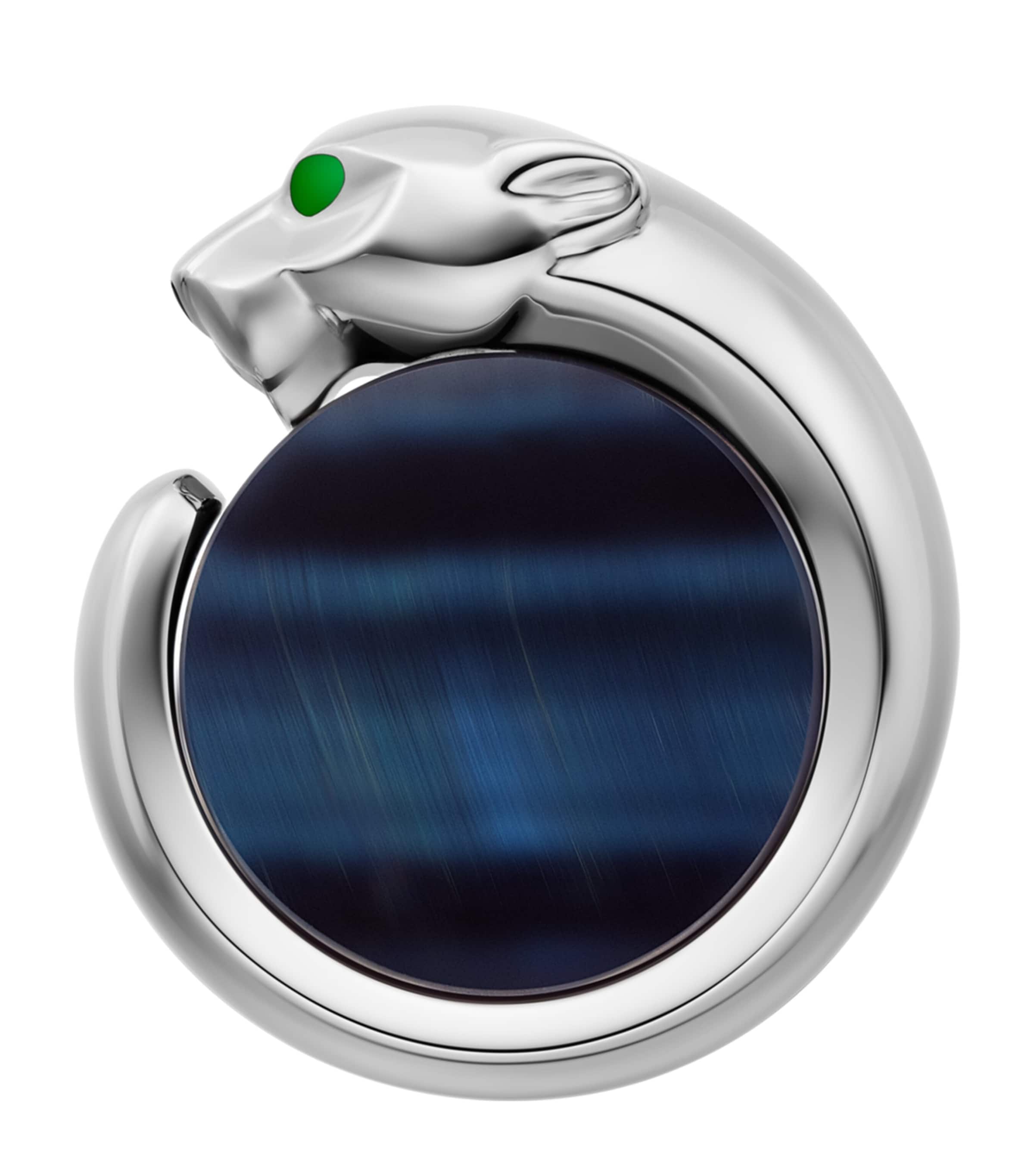 Sterling Silver Panthère de Cartier Cufflinks MULTI Image 4