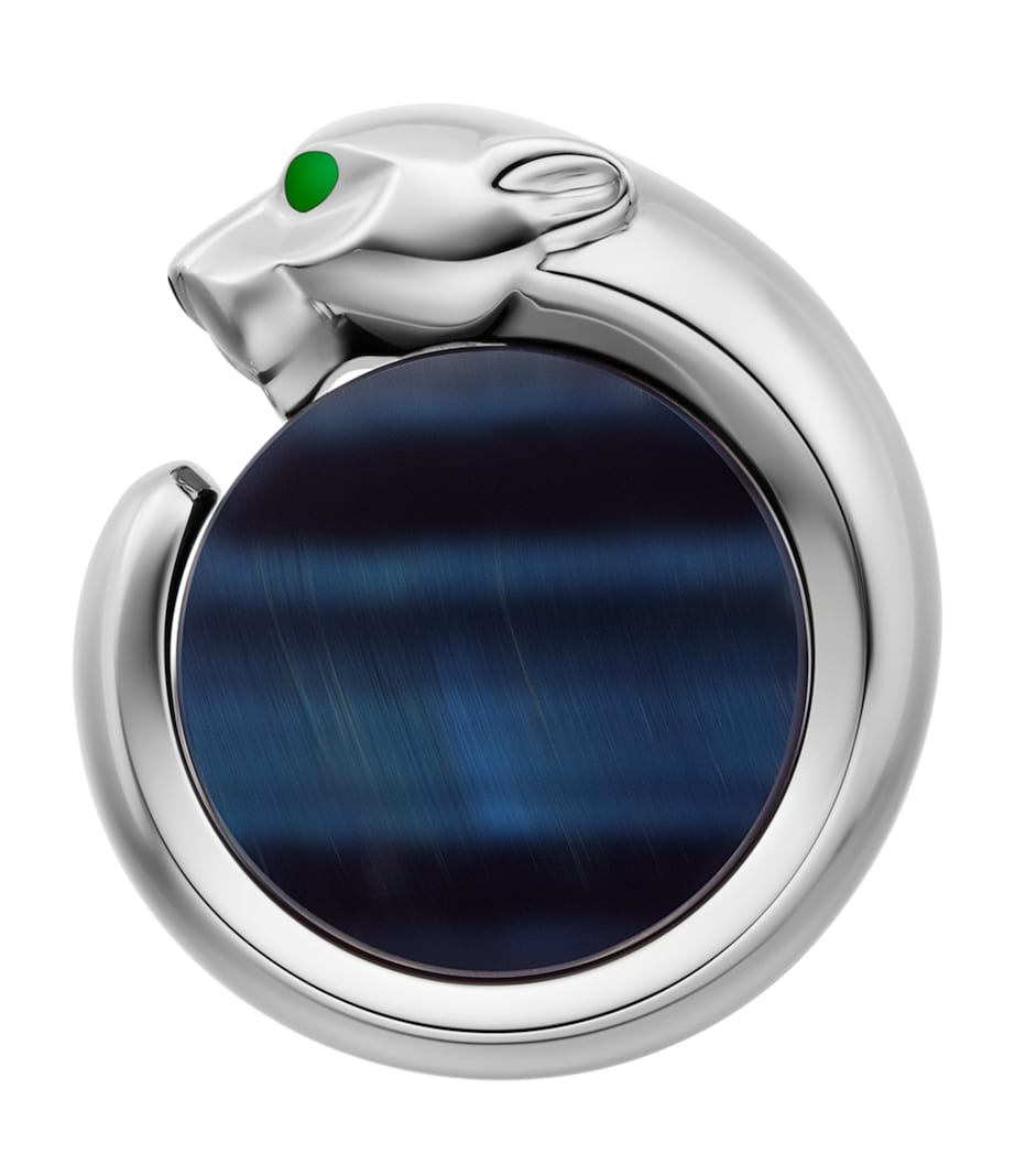 Sterling Silver Panthère de Cartier Cufflinks MULTI Image 4