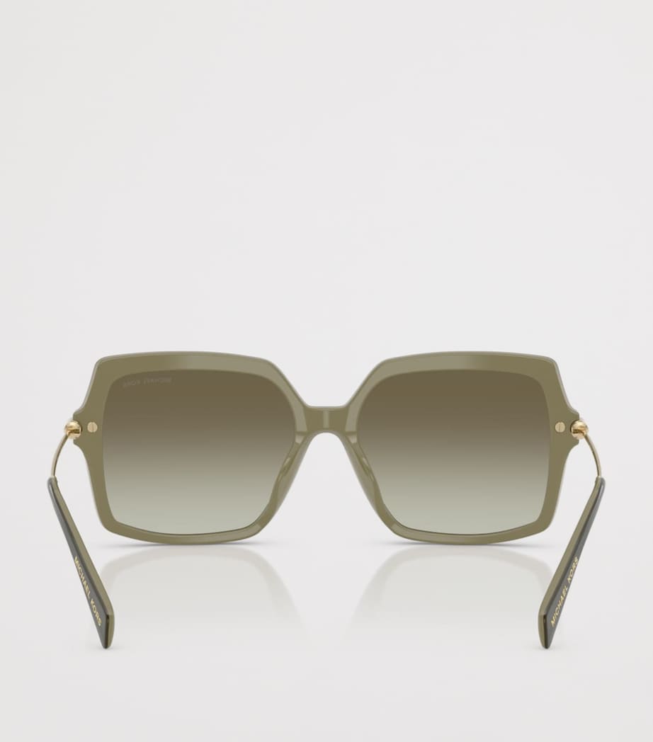 Michael Kors Quogue Square Sunglasses Green Image 4