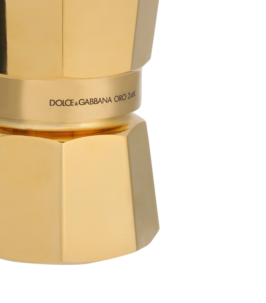 x Bialetti 24kt Gold Moka Ora 3-Cup Express U0001-ORO Image 7