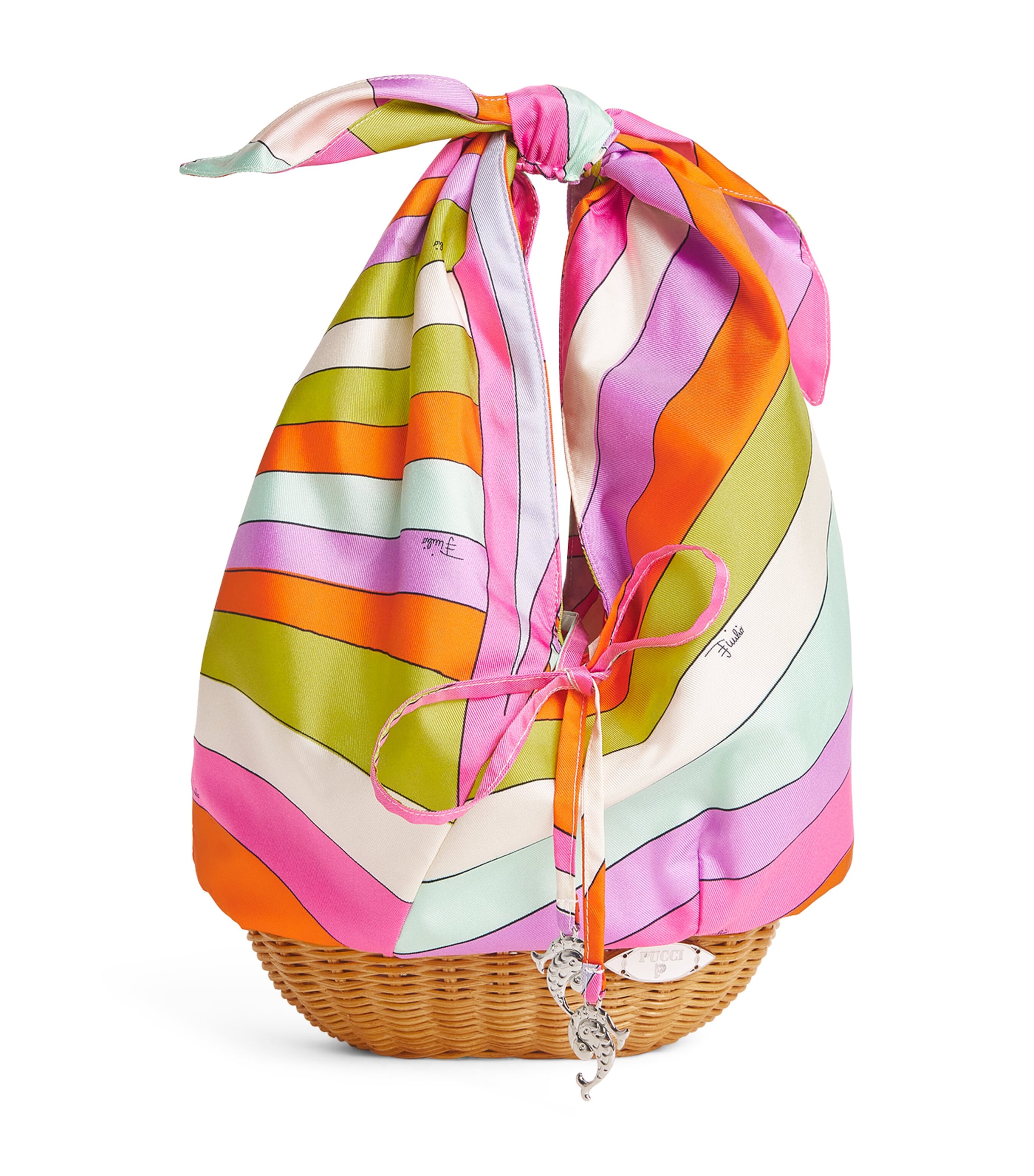 PUCCI Iride Print Bucket Bag Image 1