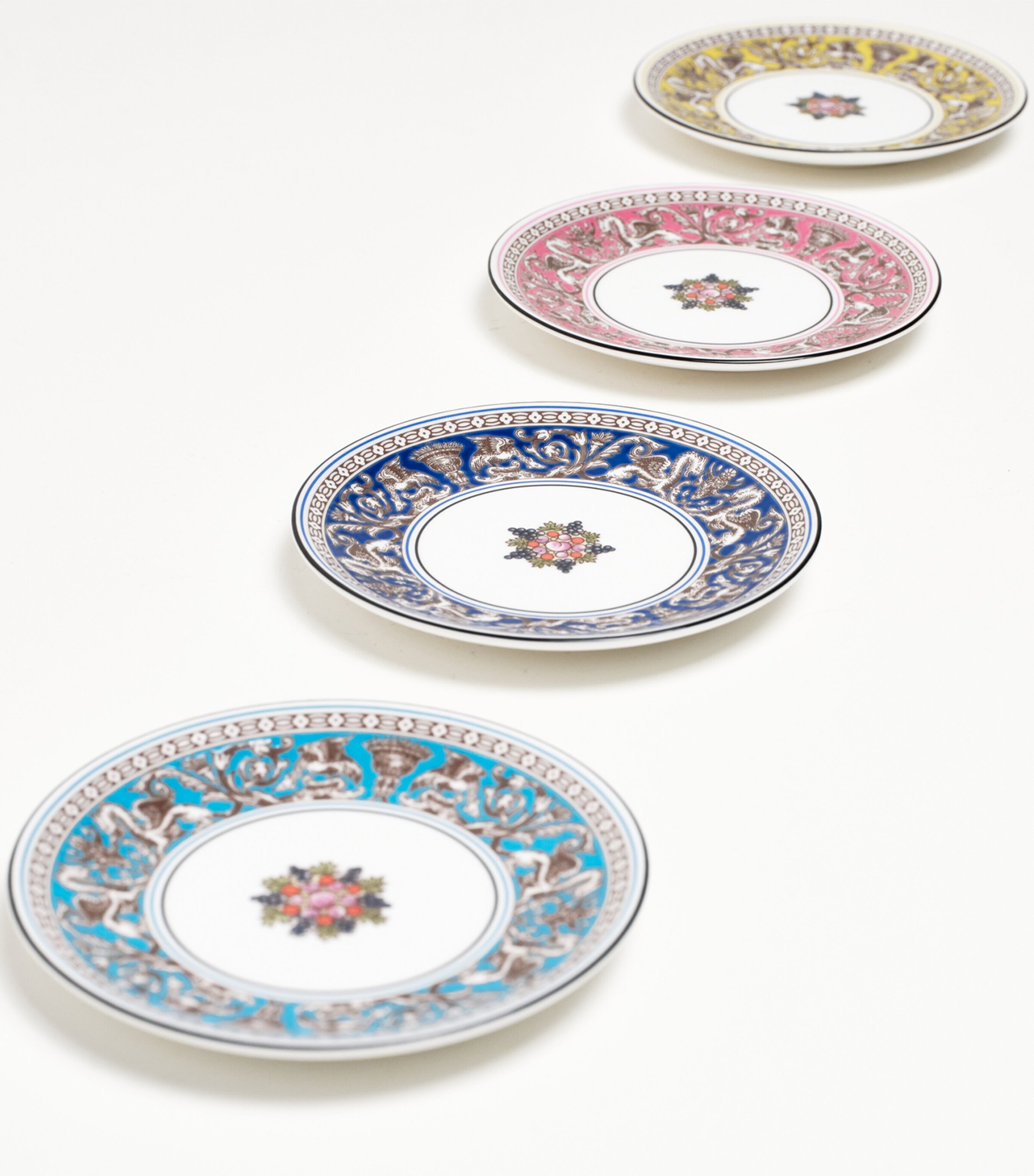 Wedgwood Florentine Citron Petite Tray (12cm) Yellow Image 8