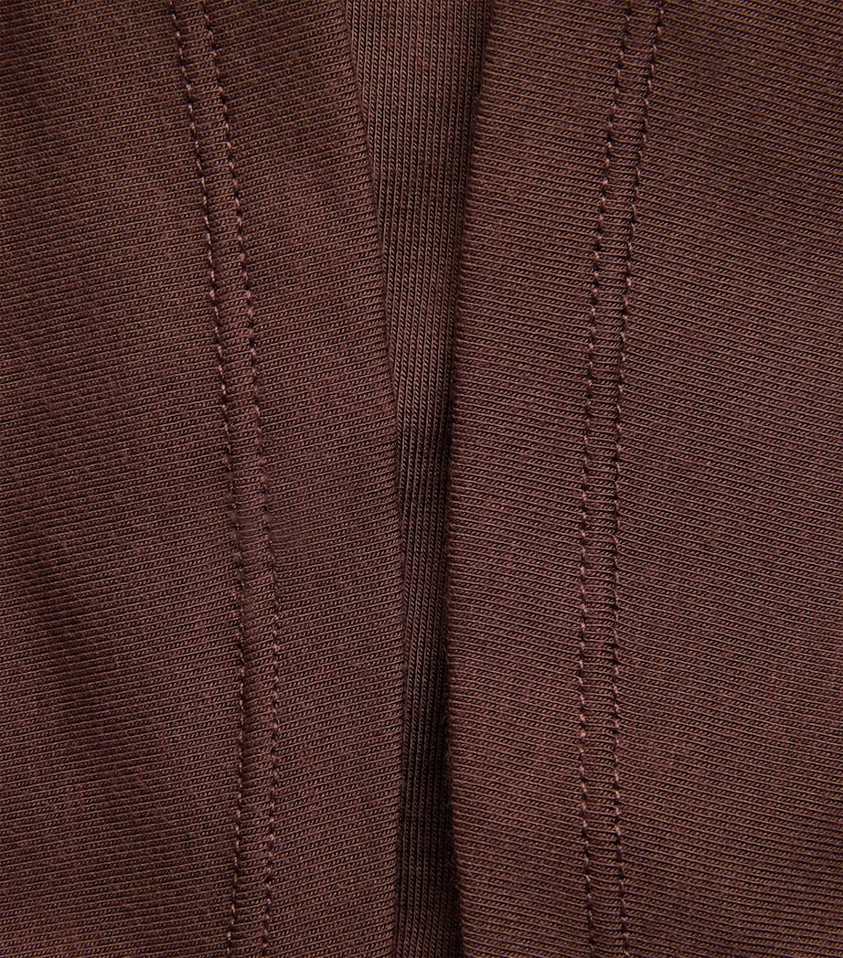 Skims Womens Smooth Layers Halterneck Top Cocoa Image 6