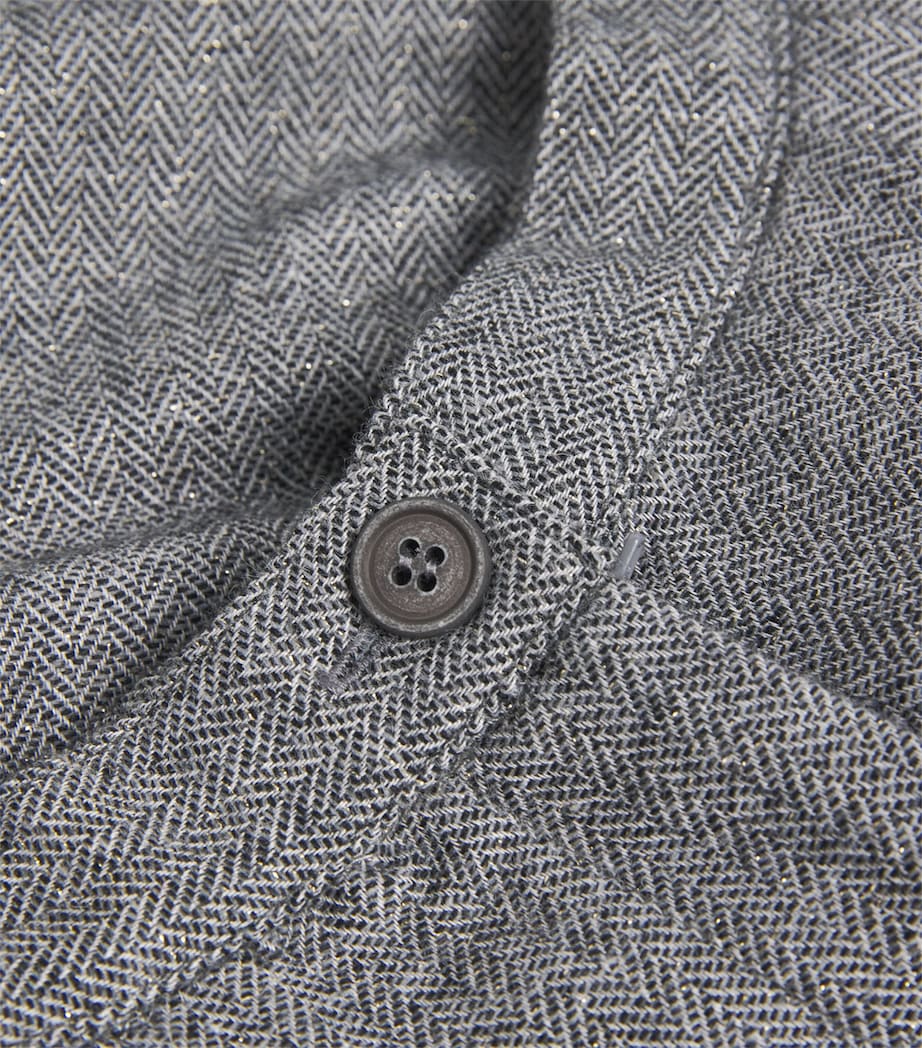 Wool-Blend Bermuda Shorts (2-14 Years) 090CARBON GREY Image 3