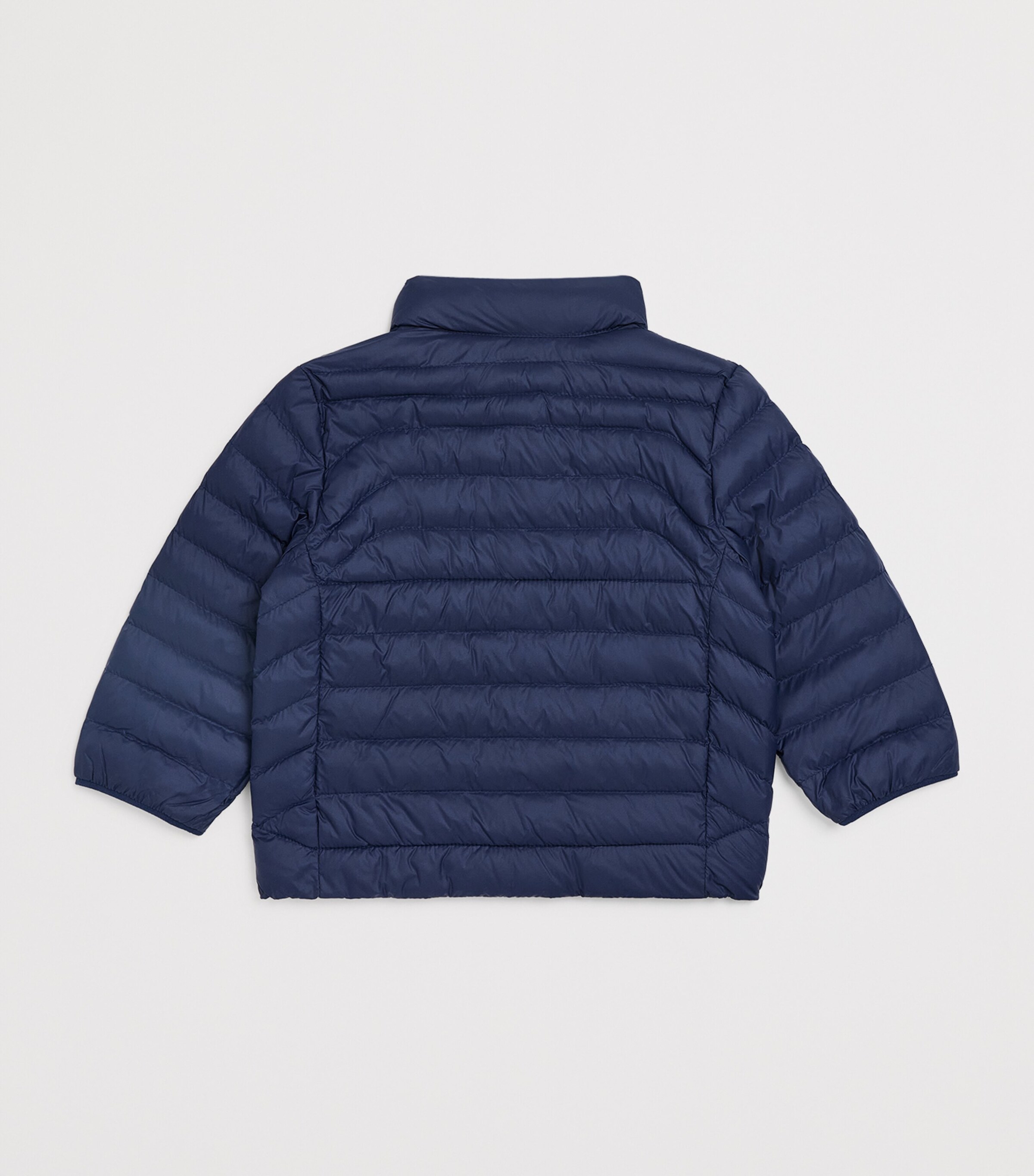 Packable Polo Pony Puffer Jacket (9-24 Months) NEWPORT NAVY Image 2