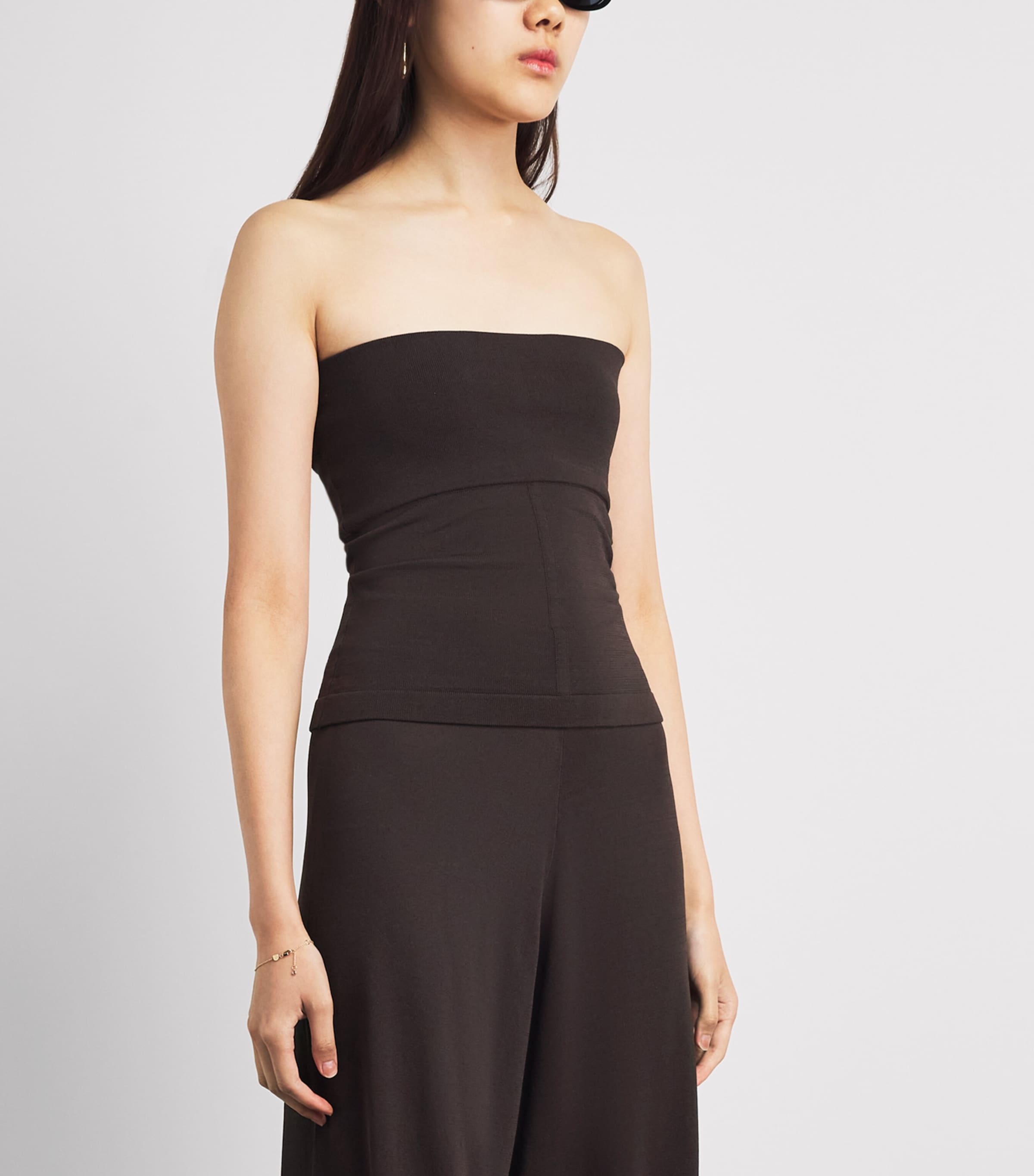 Herskind Womens Bambi Sleeveless Top Coffee Image 4