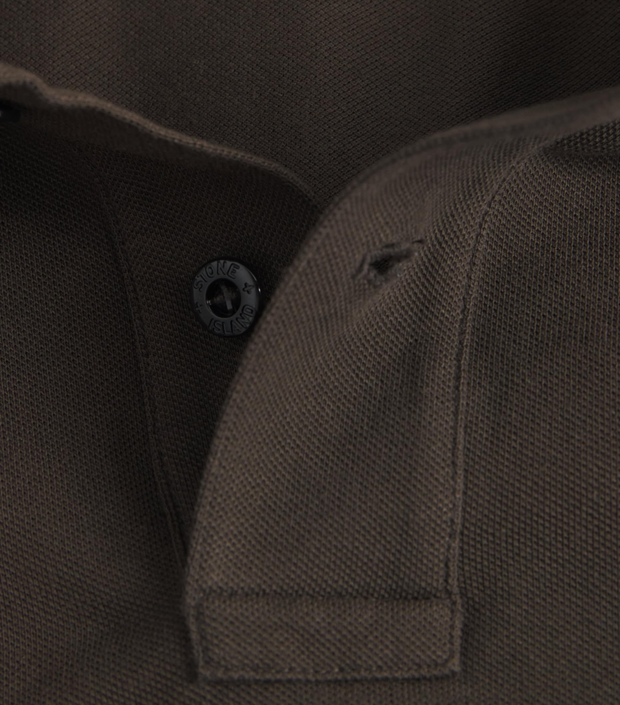 Stone Island Mens Cotton Compass Polo Shirt Image 6