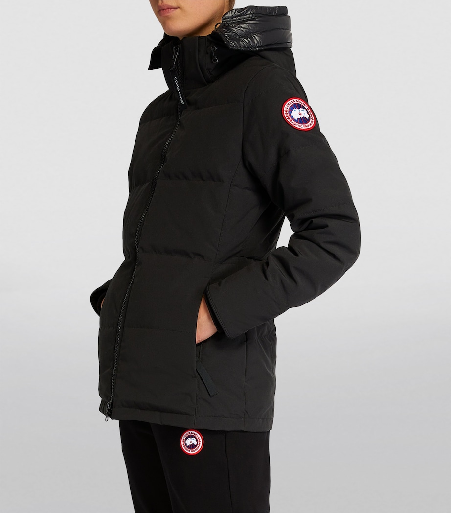 Down-Filled Chelsea Parka Coat 61 BLACK NOIR Image 3