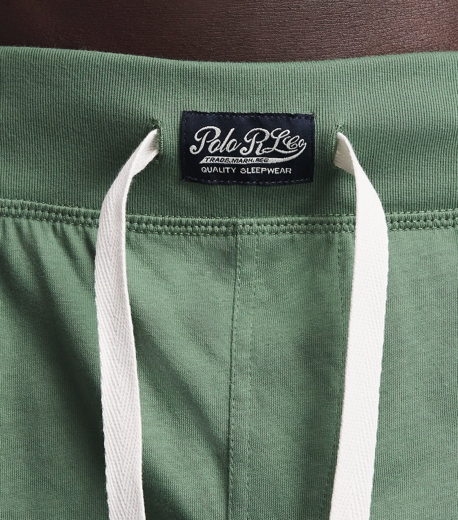 Polo Ralph Lauren Mens Cotton Jersey Pyjama Shorts Fatigue Image 3