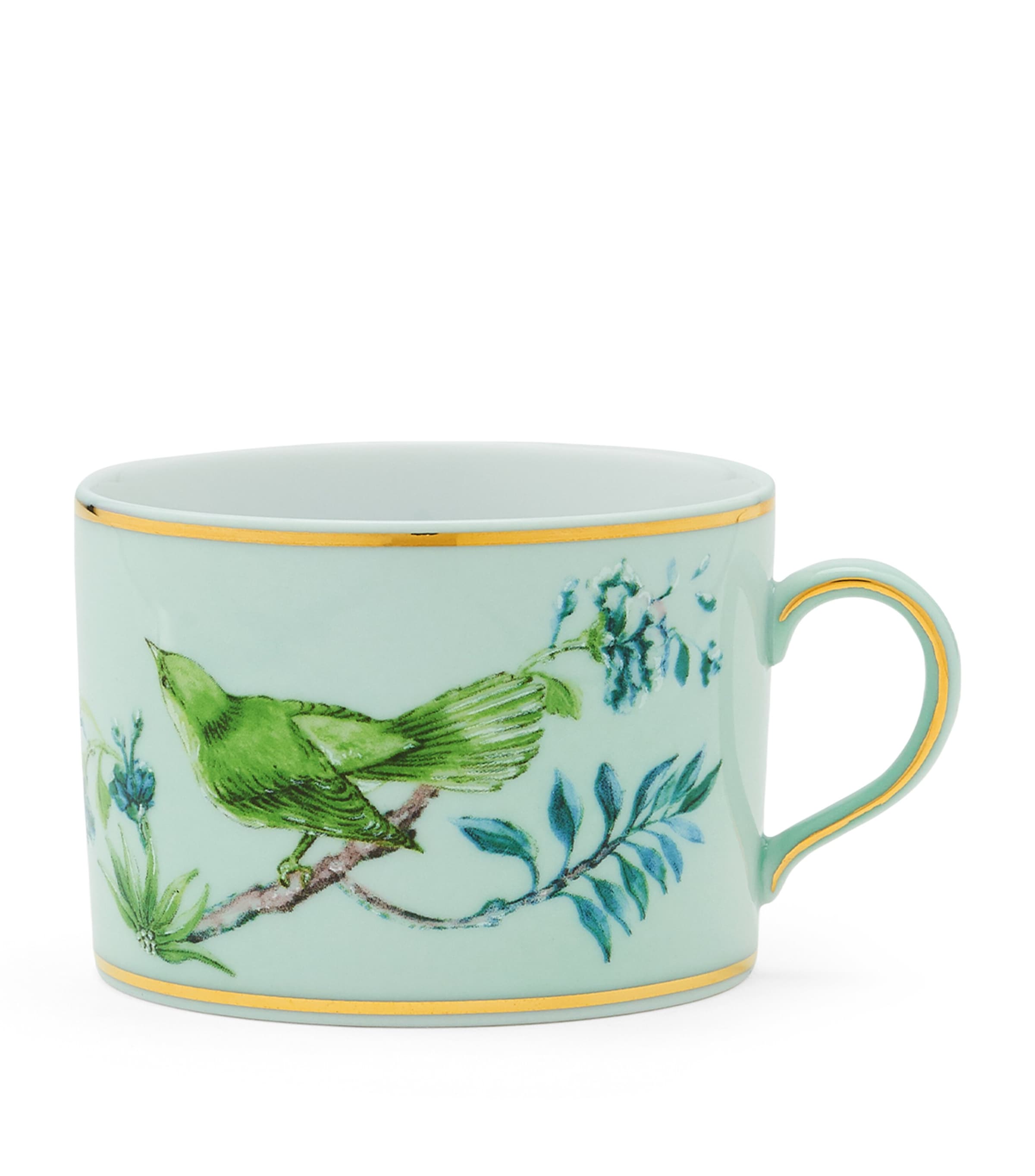 Secret Garden Teacup and Saucer KELLY GREEN Image 2