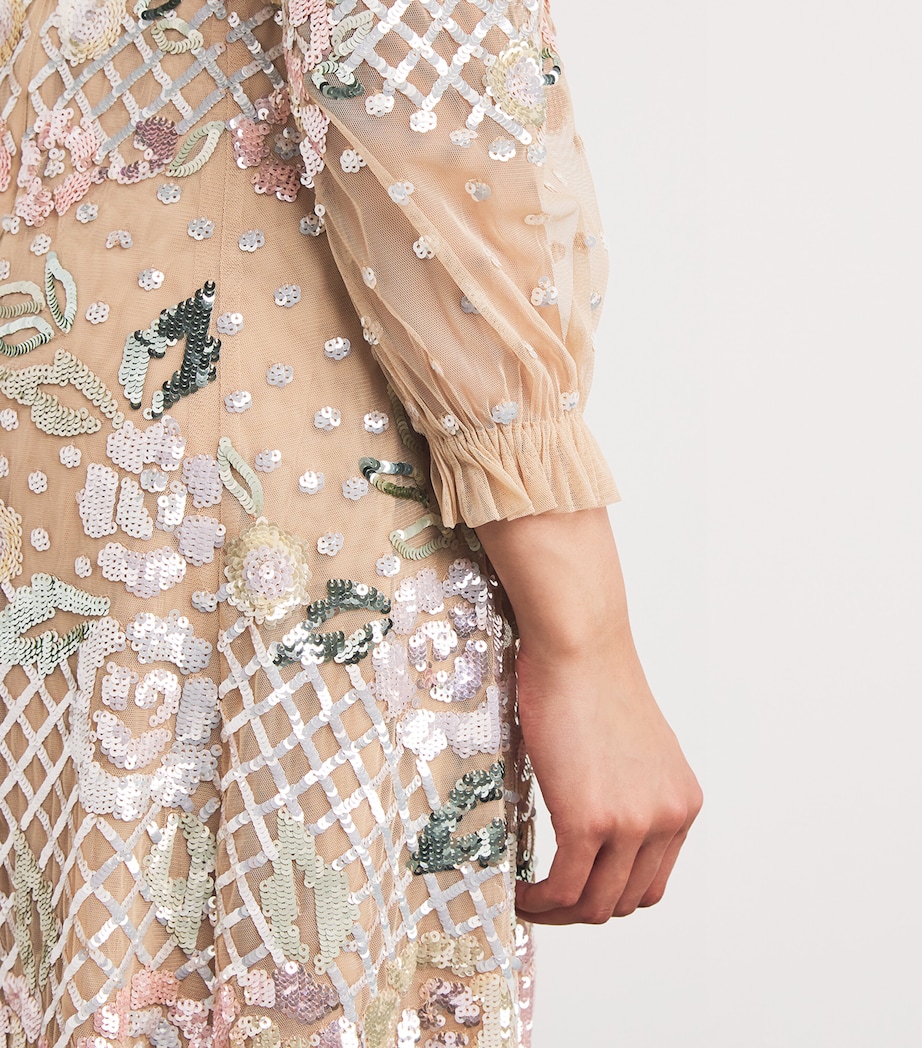 Embellished Rosalie Maxi Dress BUTTERSCOTCH Image 4