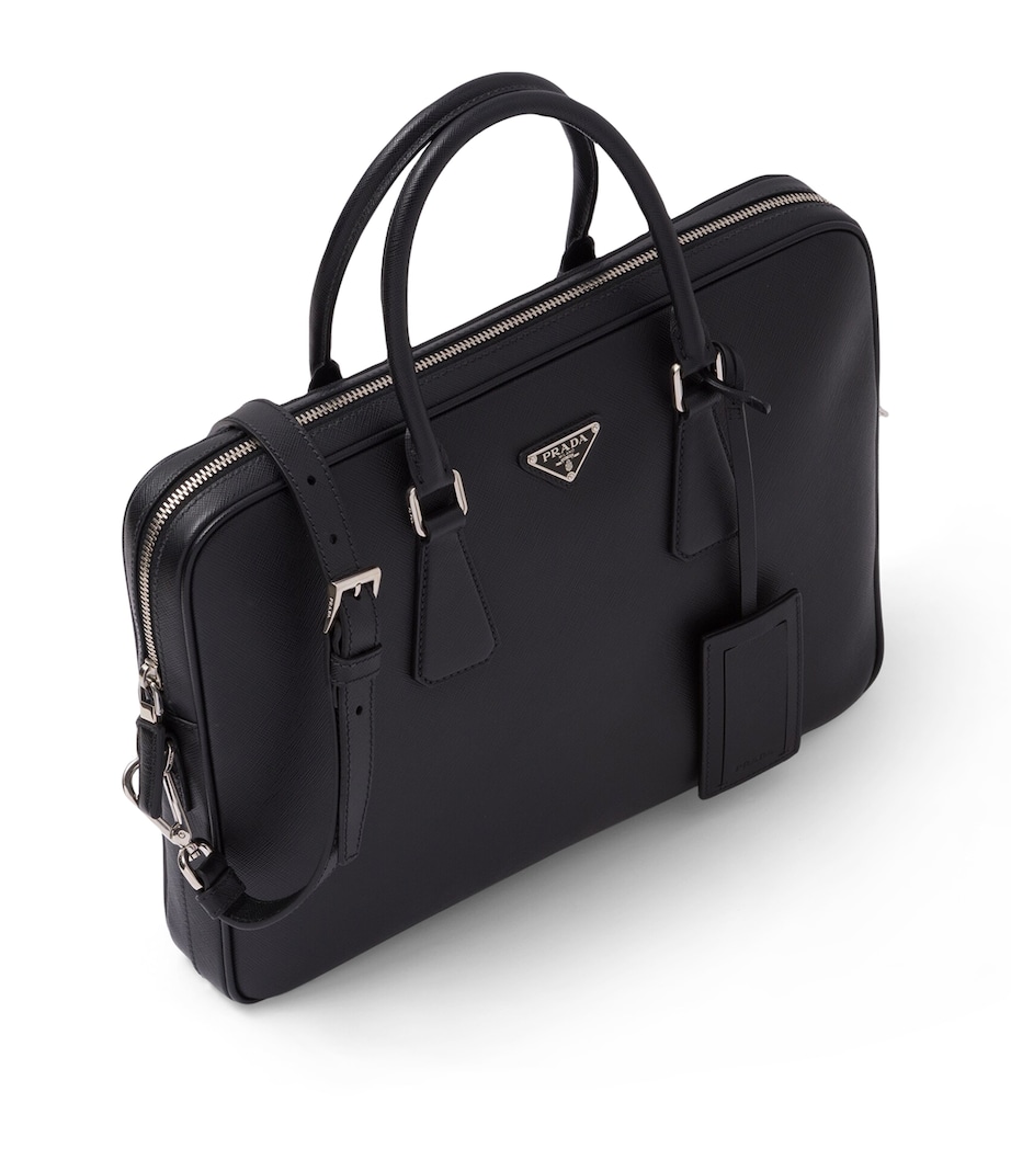 Saffiano Leather Briefcase F0002 Image 2