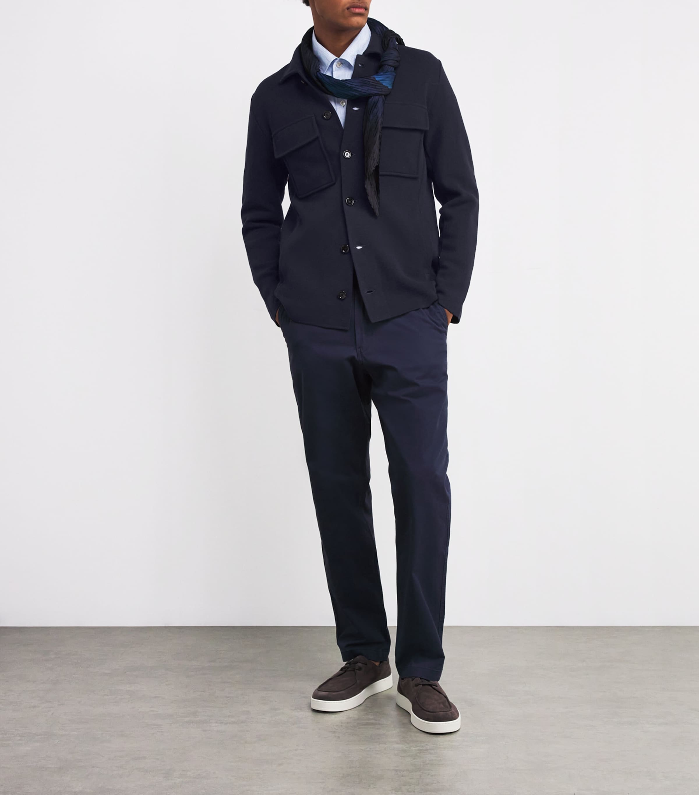 Cotton Button-Up Jacket 850 Image 2