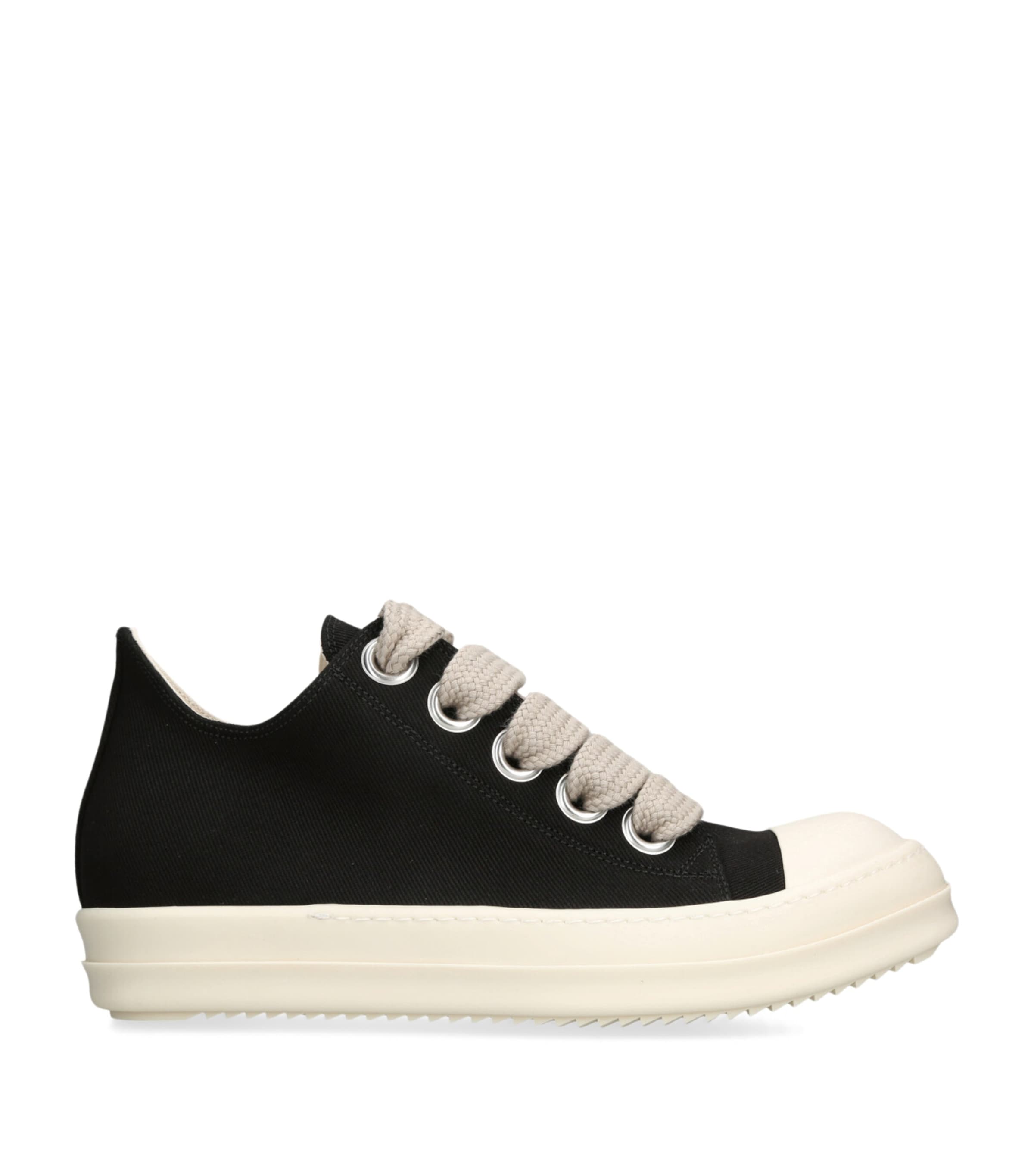 【Rick Owens】JUMBO LACE LOW SNEAKS Jumbo Lace leather low-rise sneakers Men | Rick Owens | Men's