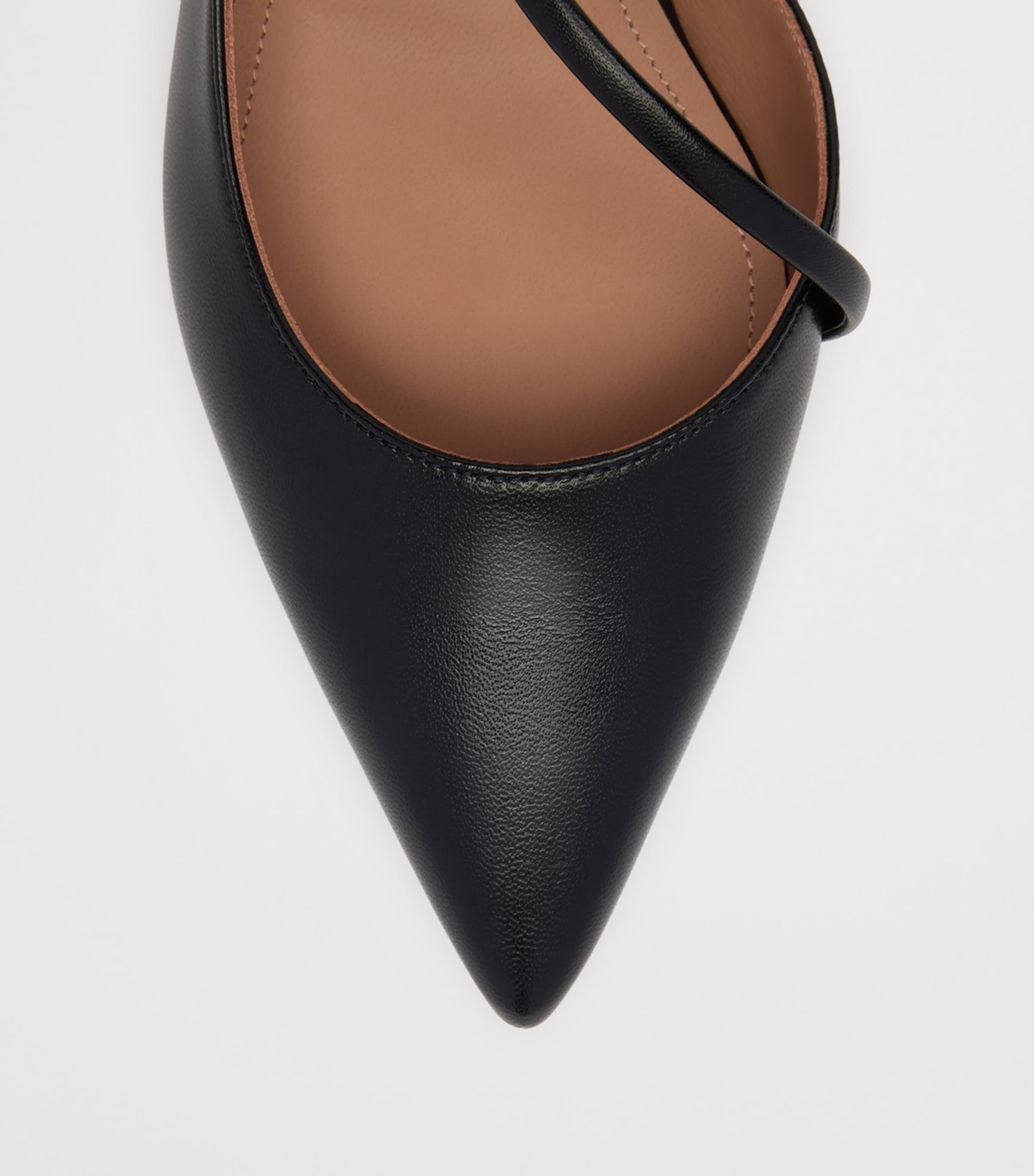 Nappa Leather Bettina Pumps BLACK Image 5