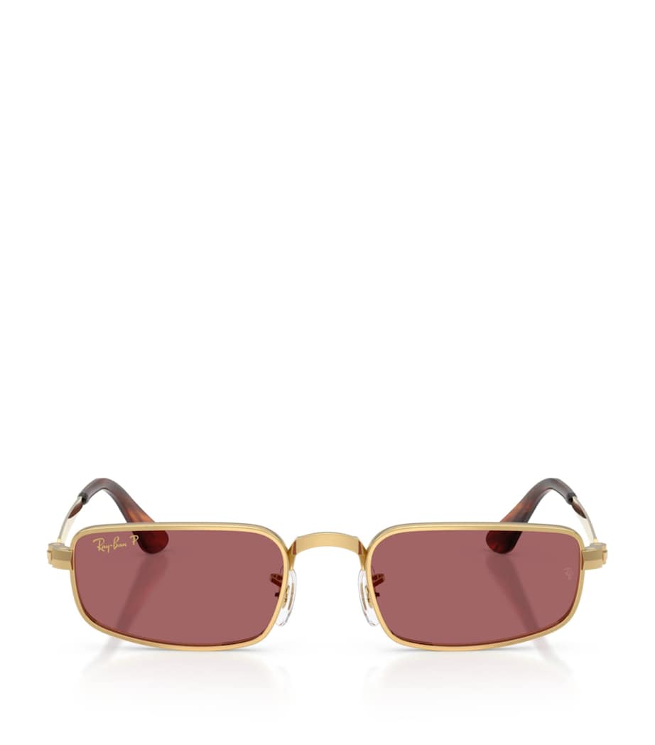 Ray-Ban By A$AP Rocky Pillow Sunglasses Gold Image 1