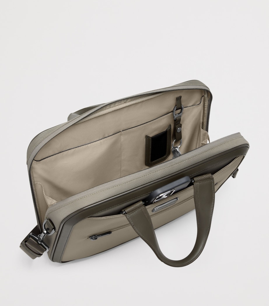Tumi Arrivé Hannover Slim Briefcase Taupe Image 4