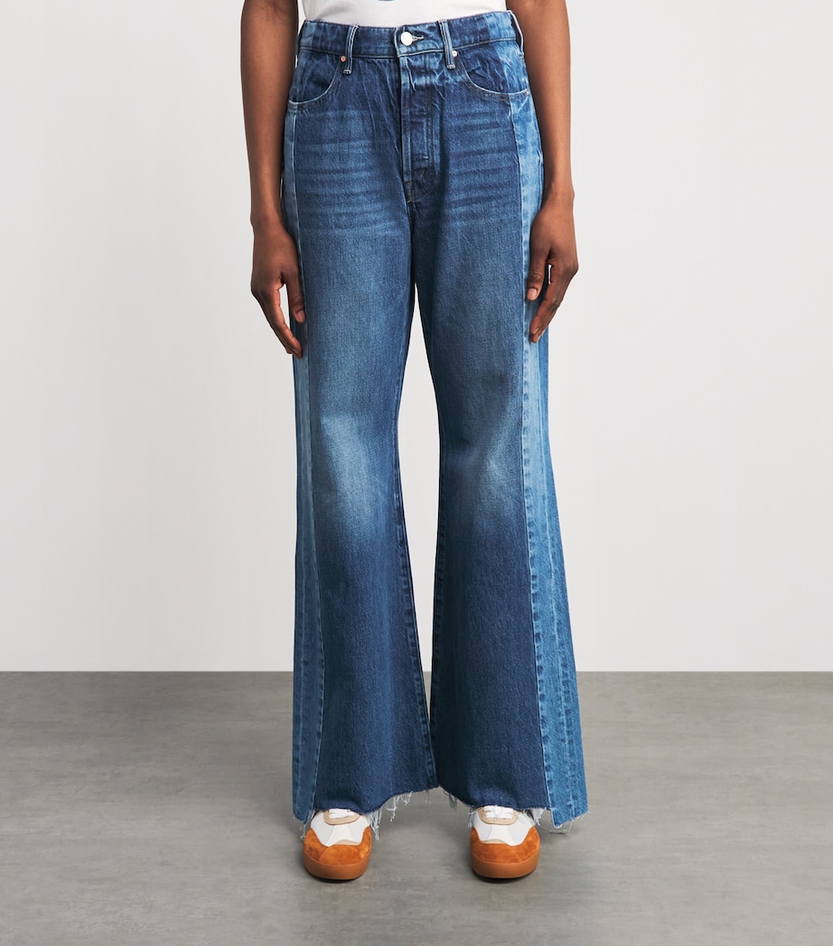 MOTHER Womens The Tux Sidestepper Jeans Dtk Double Take Image 4