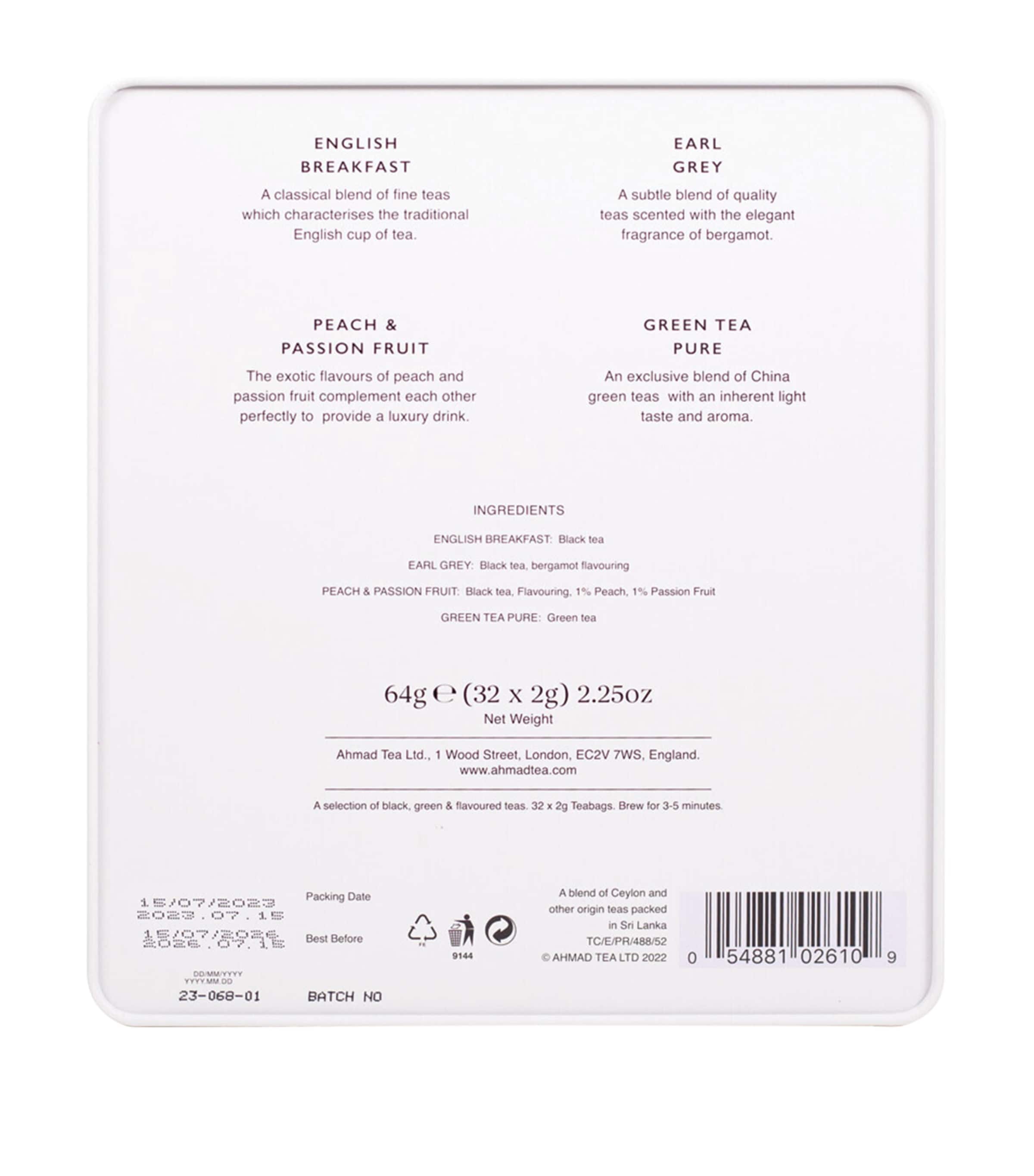 Royal Tea Selection (32 Tea Bags) NO COLOUR Image 2