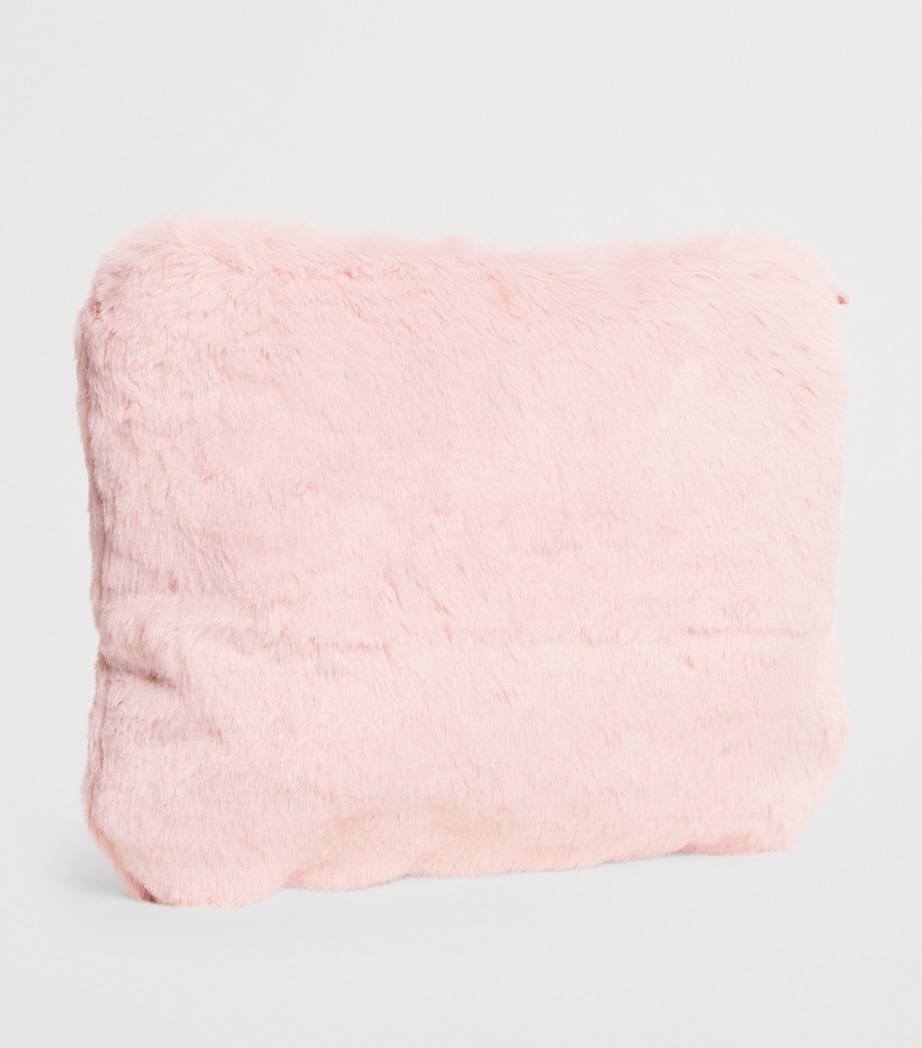 Mc2 Saint Barth Kids Faux Fur Wash Bag Image 2