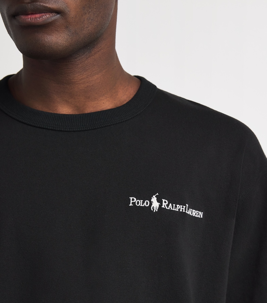 Cotton Relaxed-Fit T-Shirt BLACK Image 6