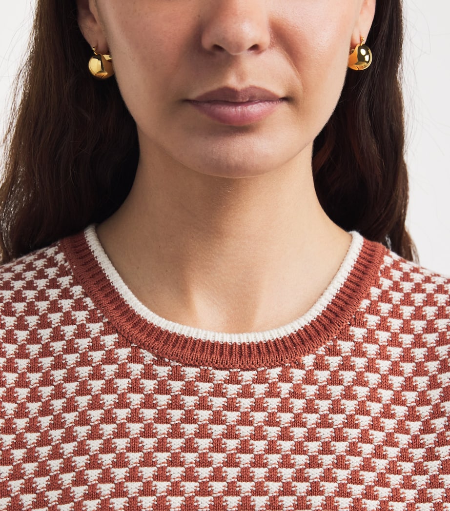 Varley Womens Cotton Jenson Sweater Vest Maple Image 3