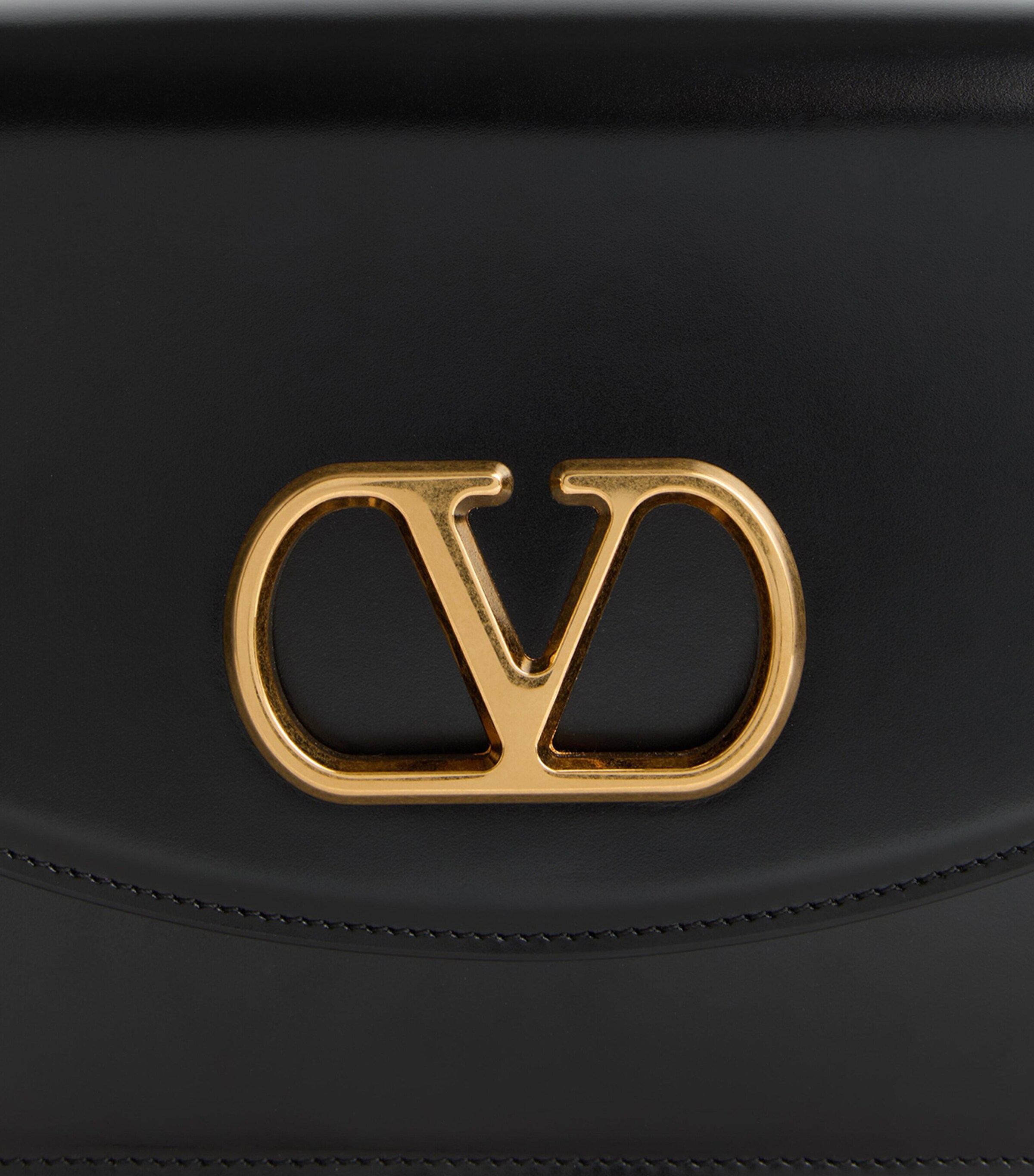 Valentino Garavani Calf Leather Rockstud Cross-Body Bag