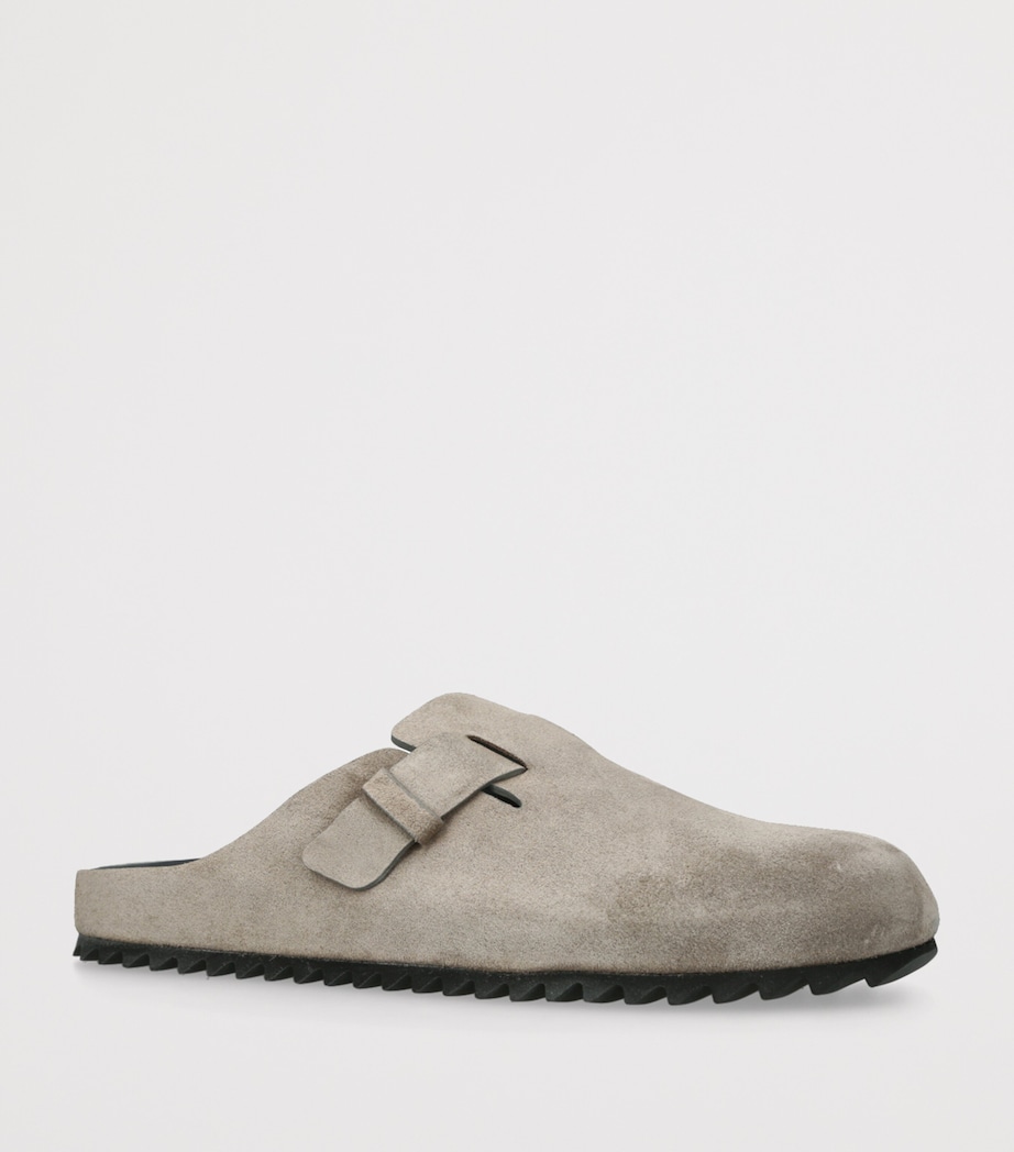 Officine Creative Suede Agora Mules Taupe Image 3