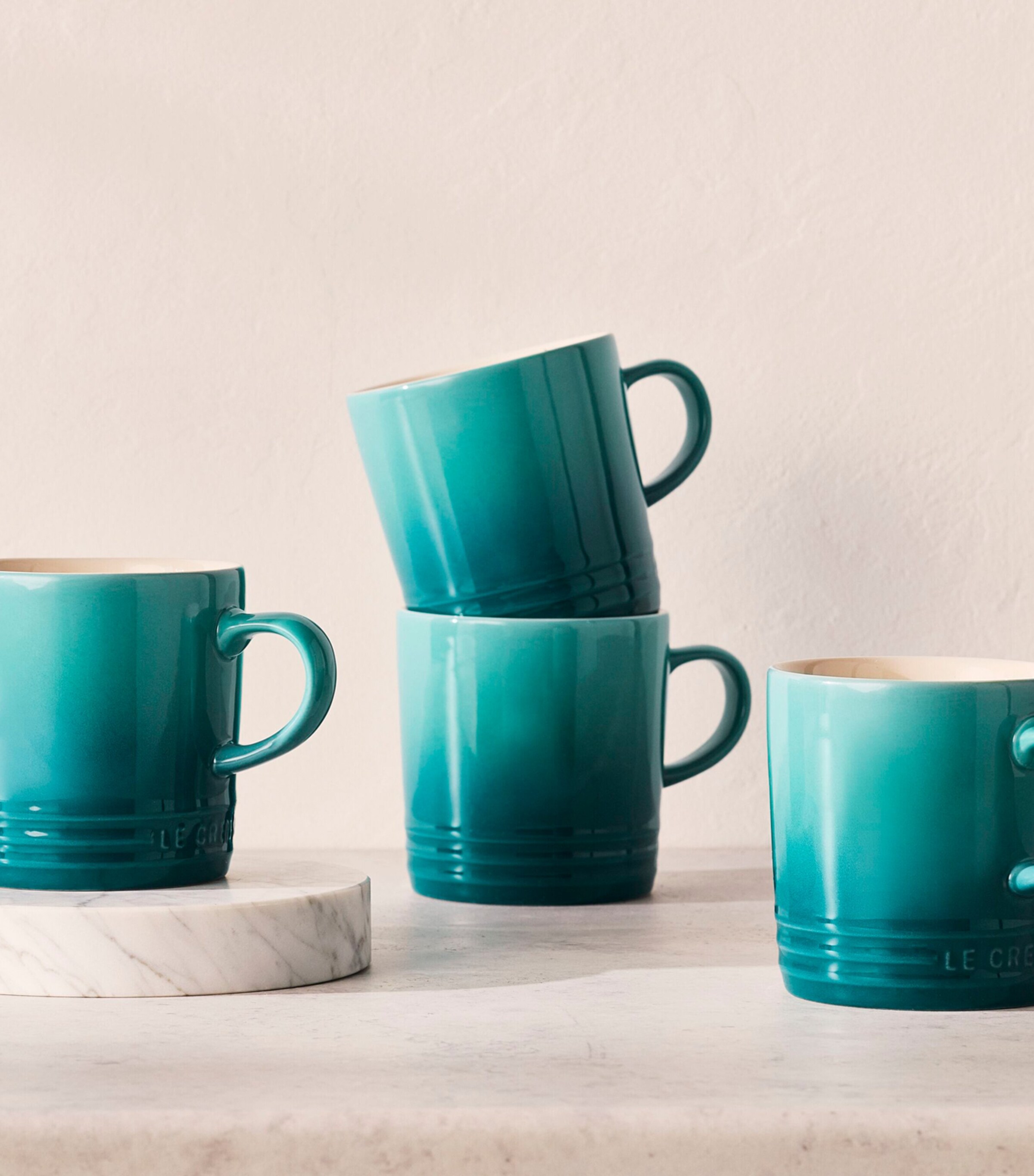 Le Creuset Stoneware Mug Bleu Riviera Image 9