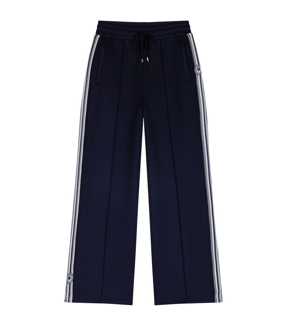 Maje Womens Drawstring Sweatpants Navy Image 1