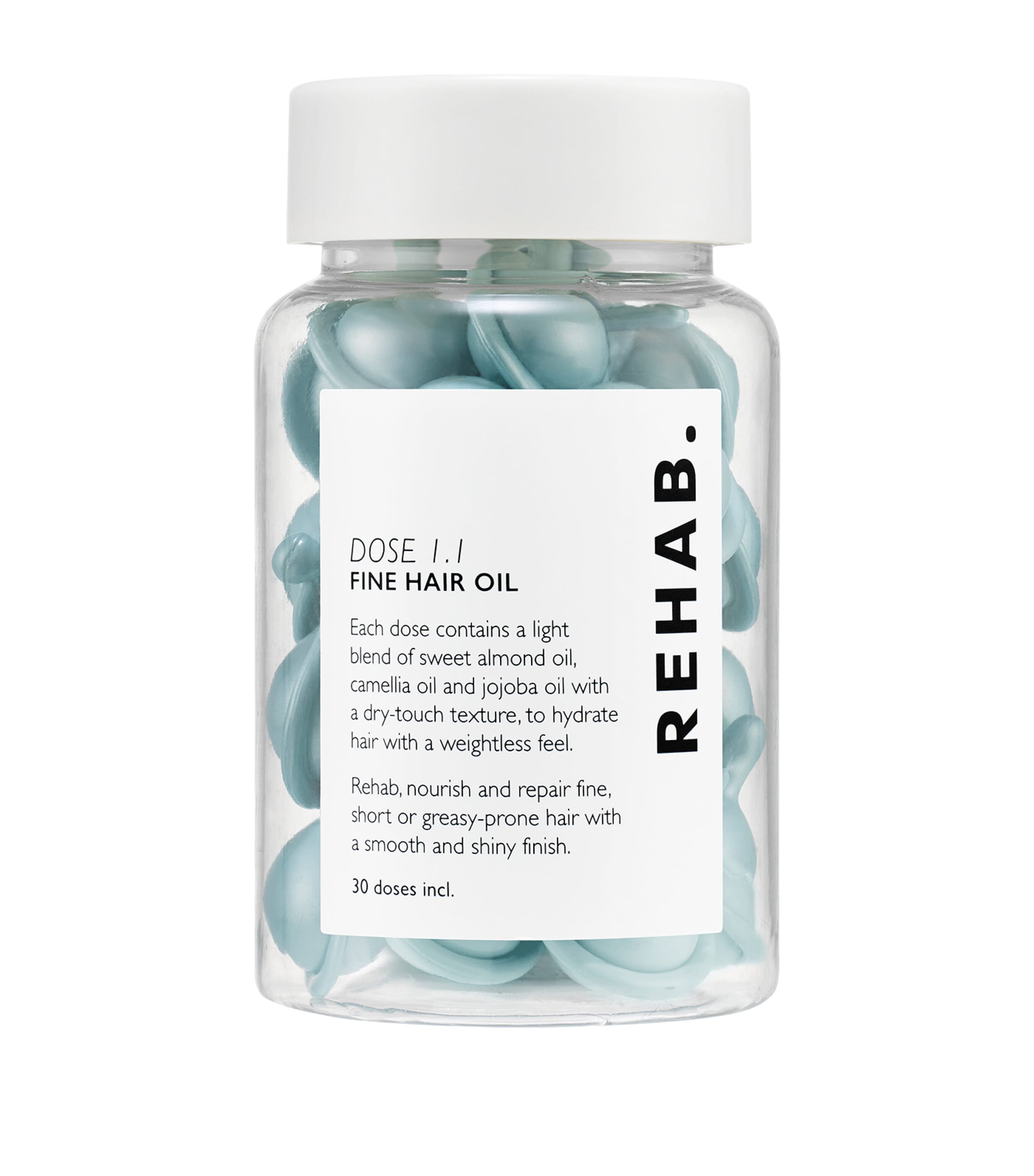 REHAB. Dose 1.1 Fine Hair Oil (30ml) Image 1