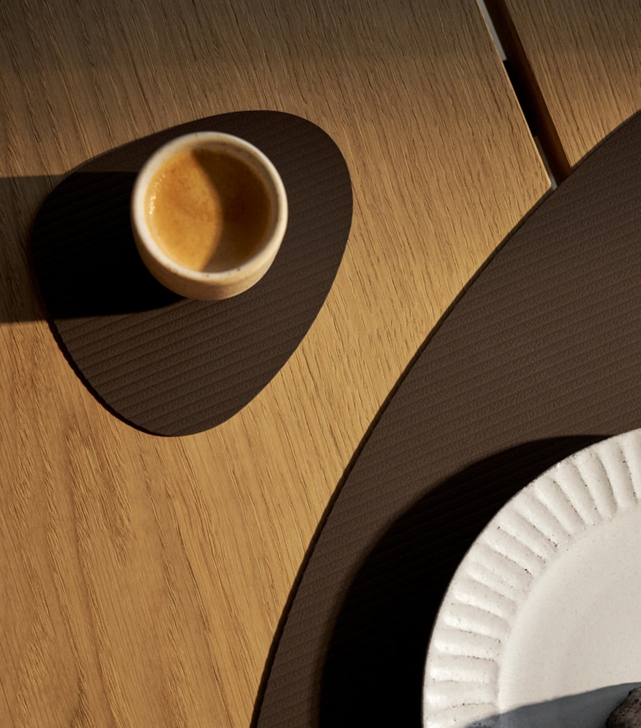 Corduroy Curve Coasters (Set of 4) HAZEL Image 3