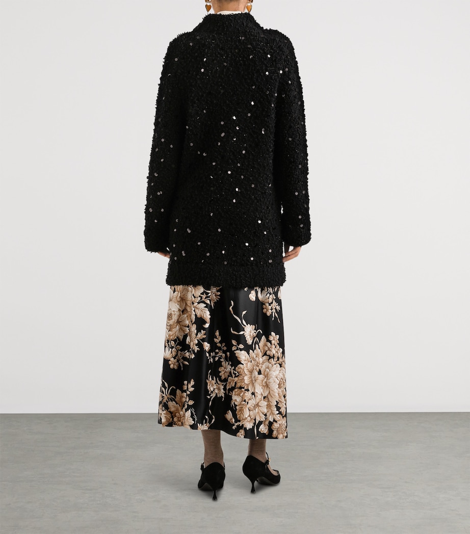 Stretch-Silk Point Collar Shirt W3789-LIGHT CREAM Image 3