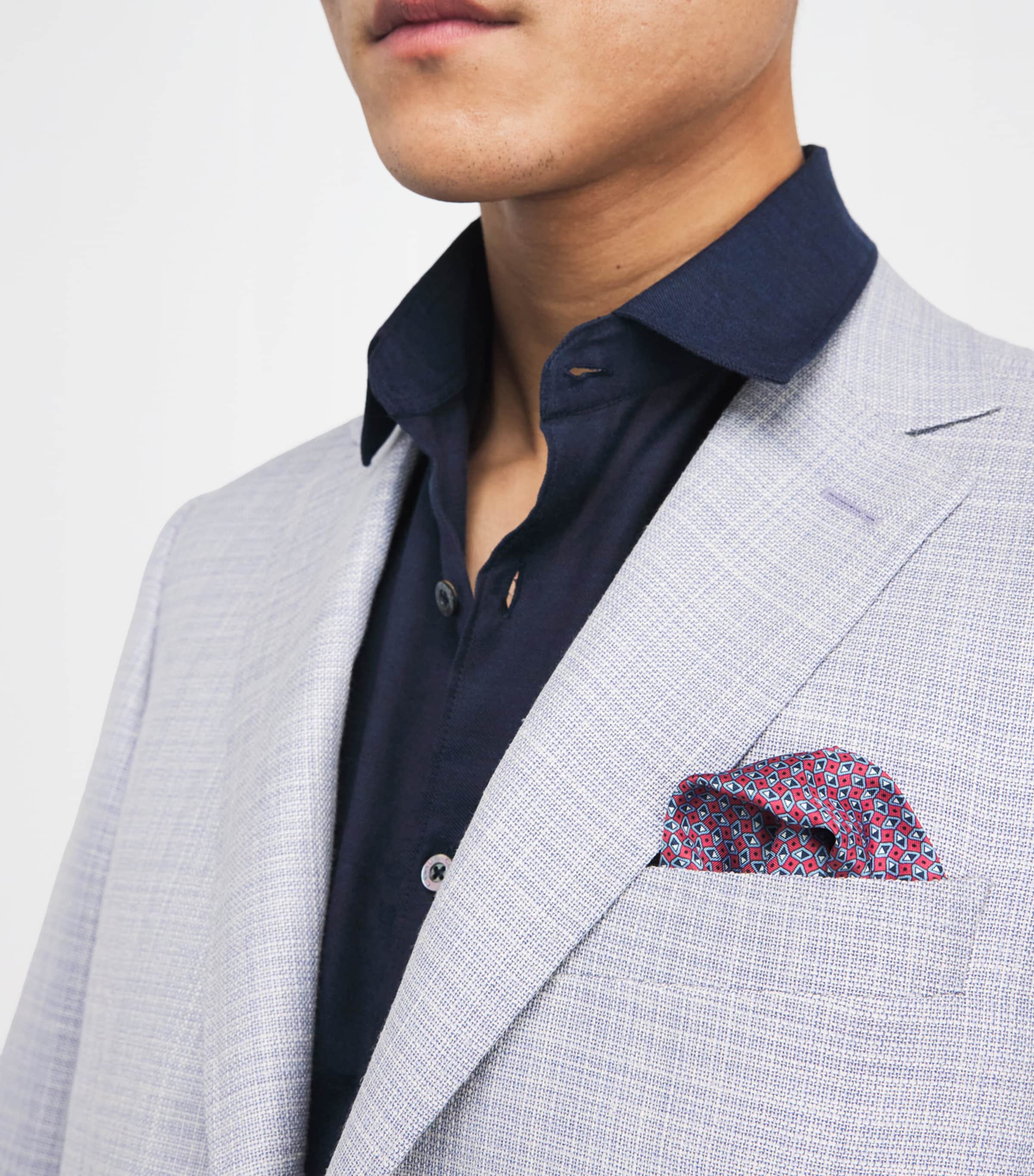 Silk Printed Pocket Square 3 Image 2